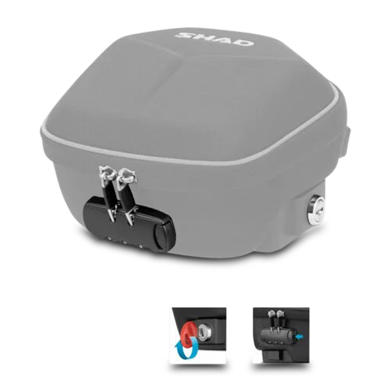 Shad Click System Tank Bag E02C