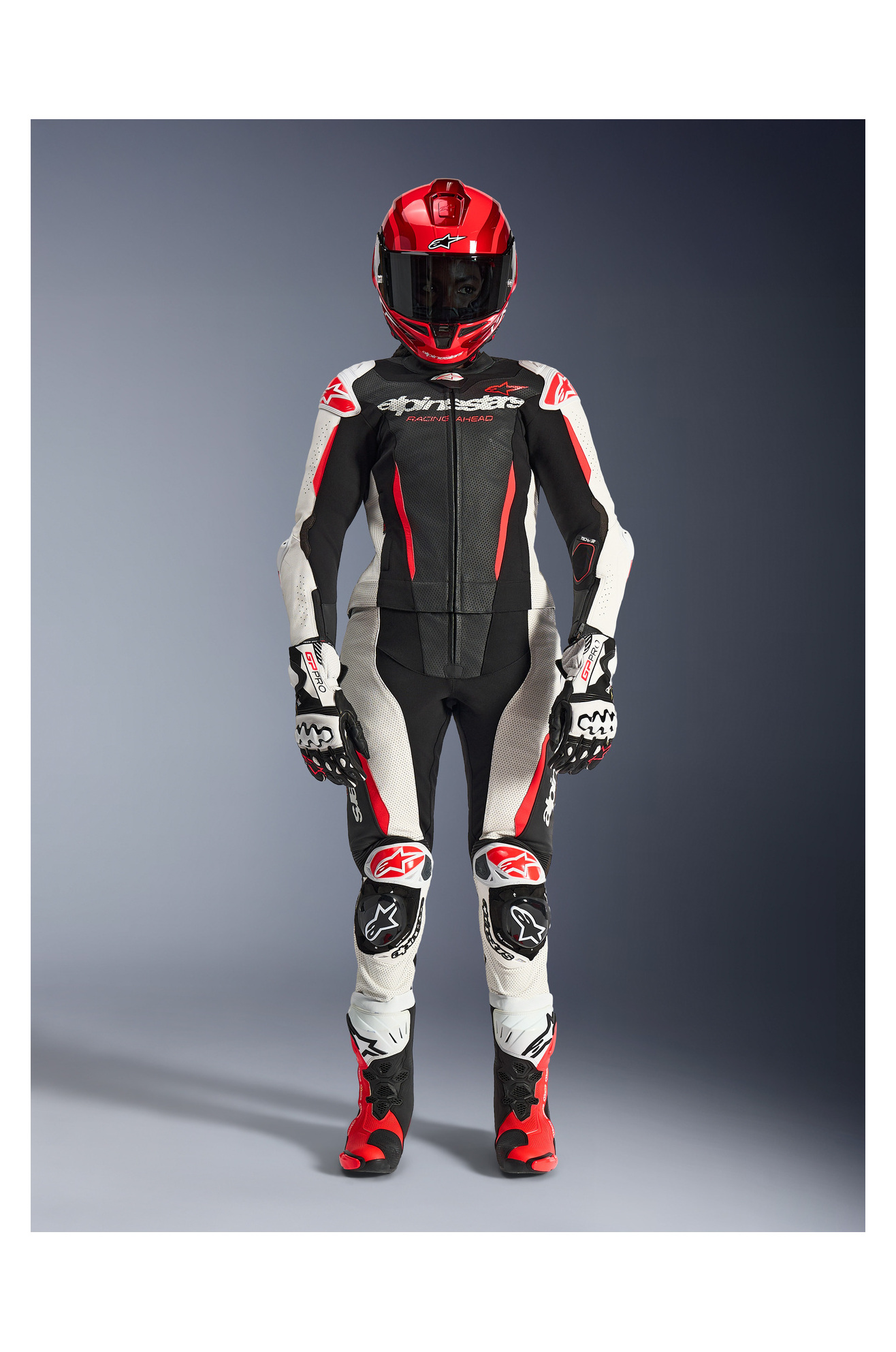 Alpinestars Stella GP-R7 2Pc Women's MC Leather Suit