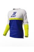 blauw/wit/geel
