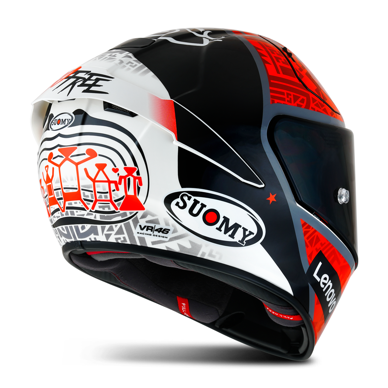 Casco Integral Suomy SR-GP Bagnaia Replica 2022 con Sponsor E06