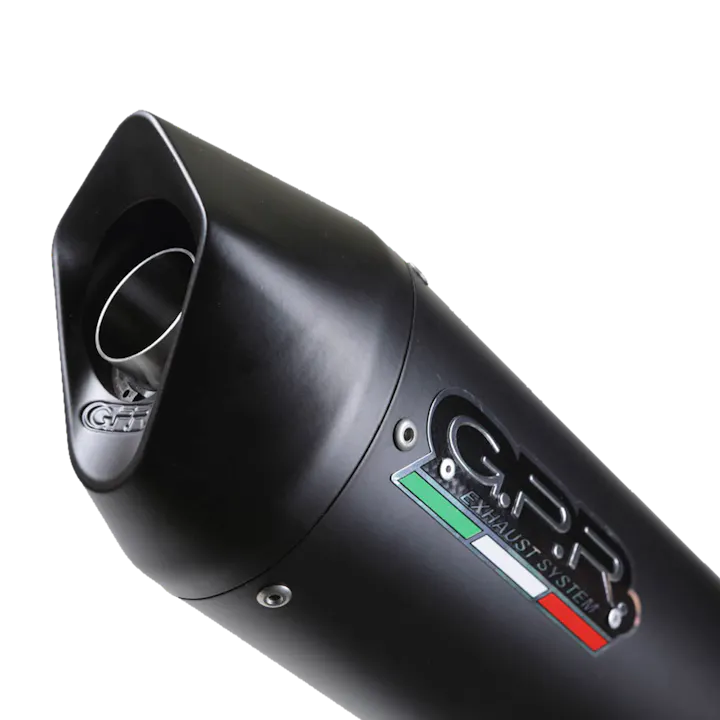 Slip-On Uitlaat G.P.R. Furore Nero Mat Zwart