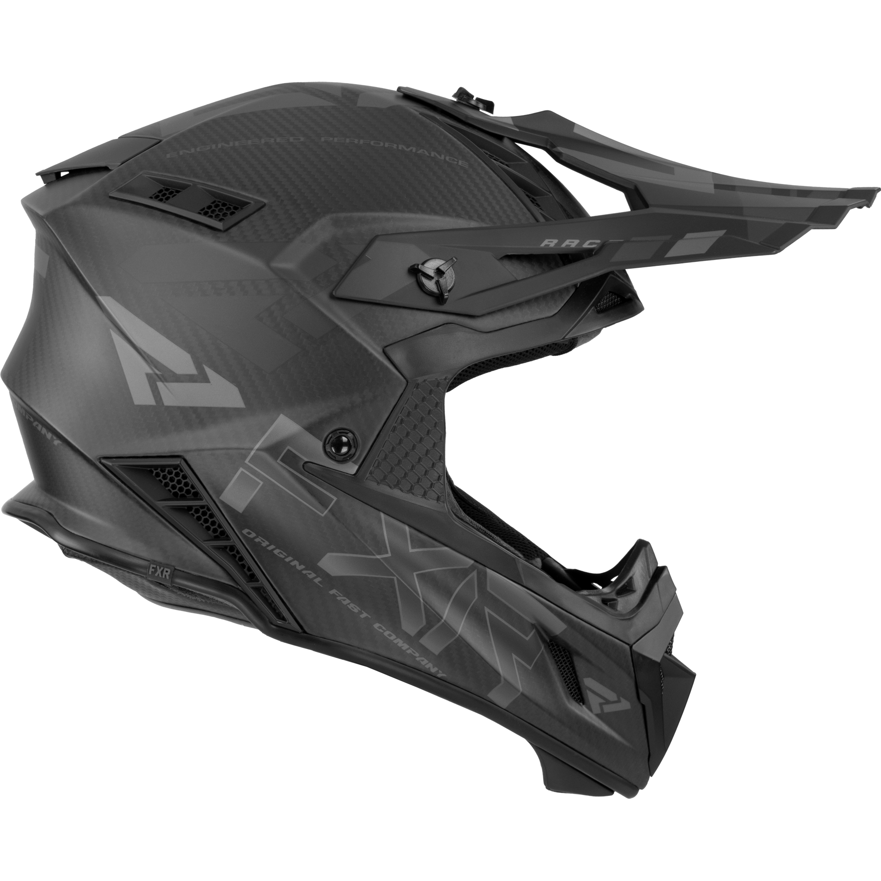 Casco de Cross FXR Helium D-Ring Aleación