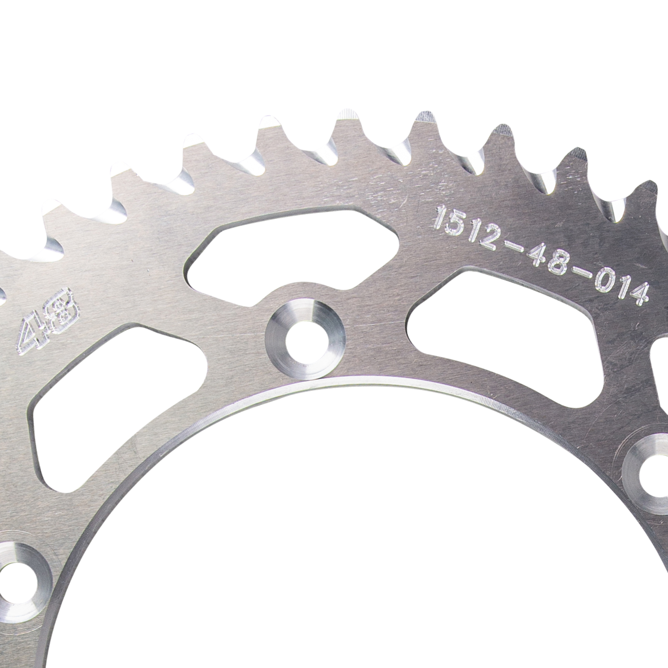 Tandwiel Achter Proworks Aluminium Zilver