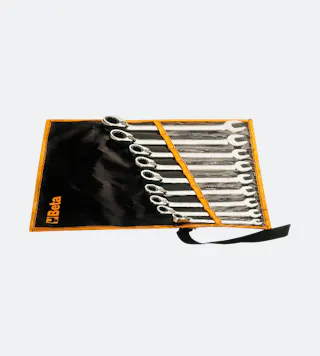 Beta Tools Ring Spanner Set with Plastic Case