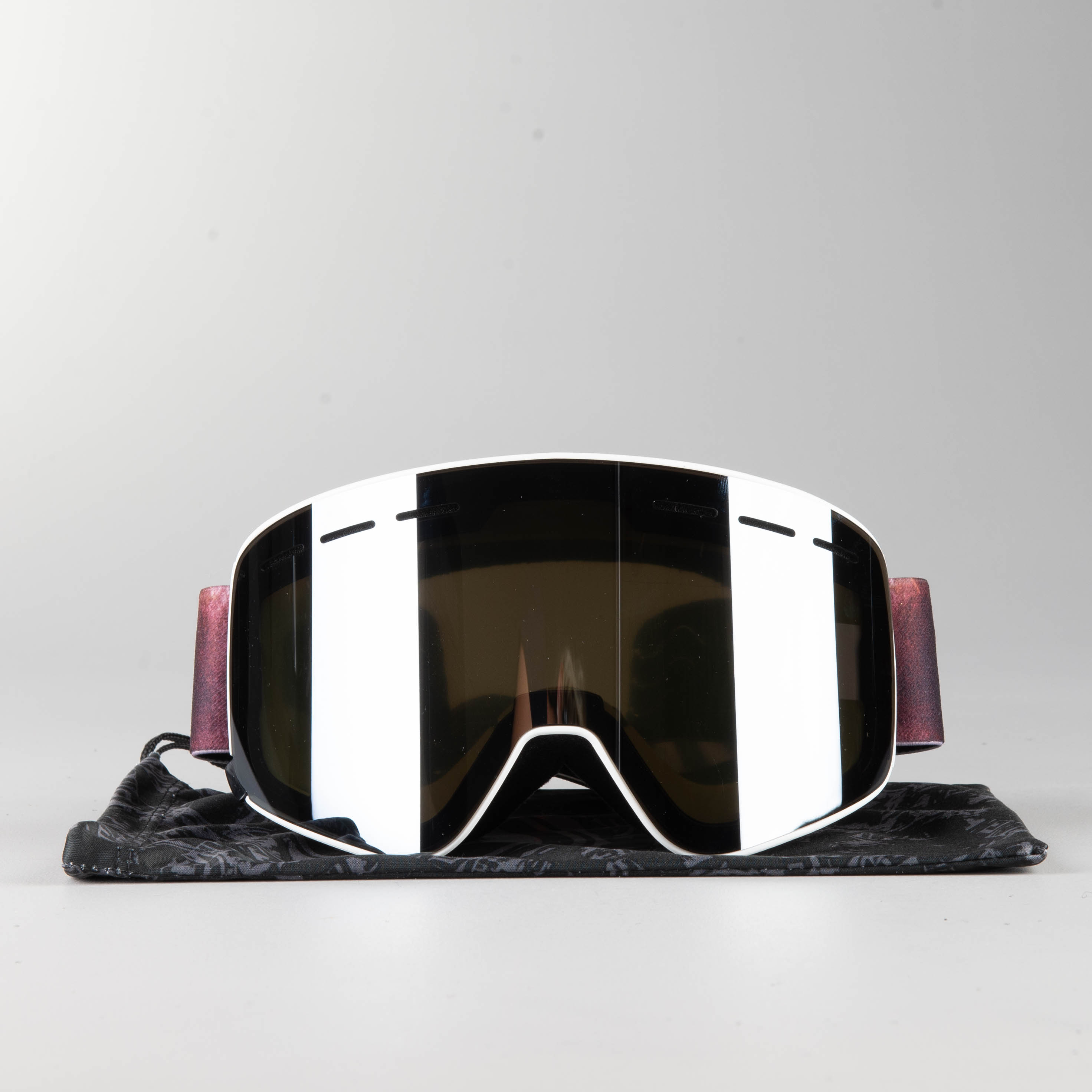 Raven Edge VentMax Magnetic Desert Storm Mirror Snowmobile Goggles