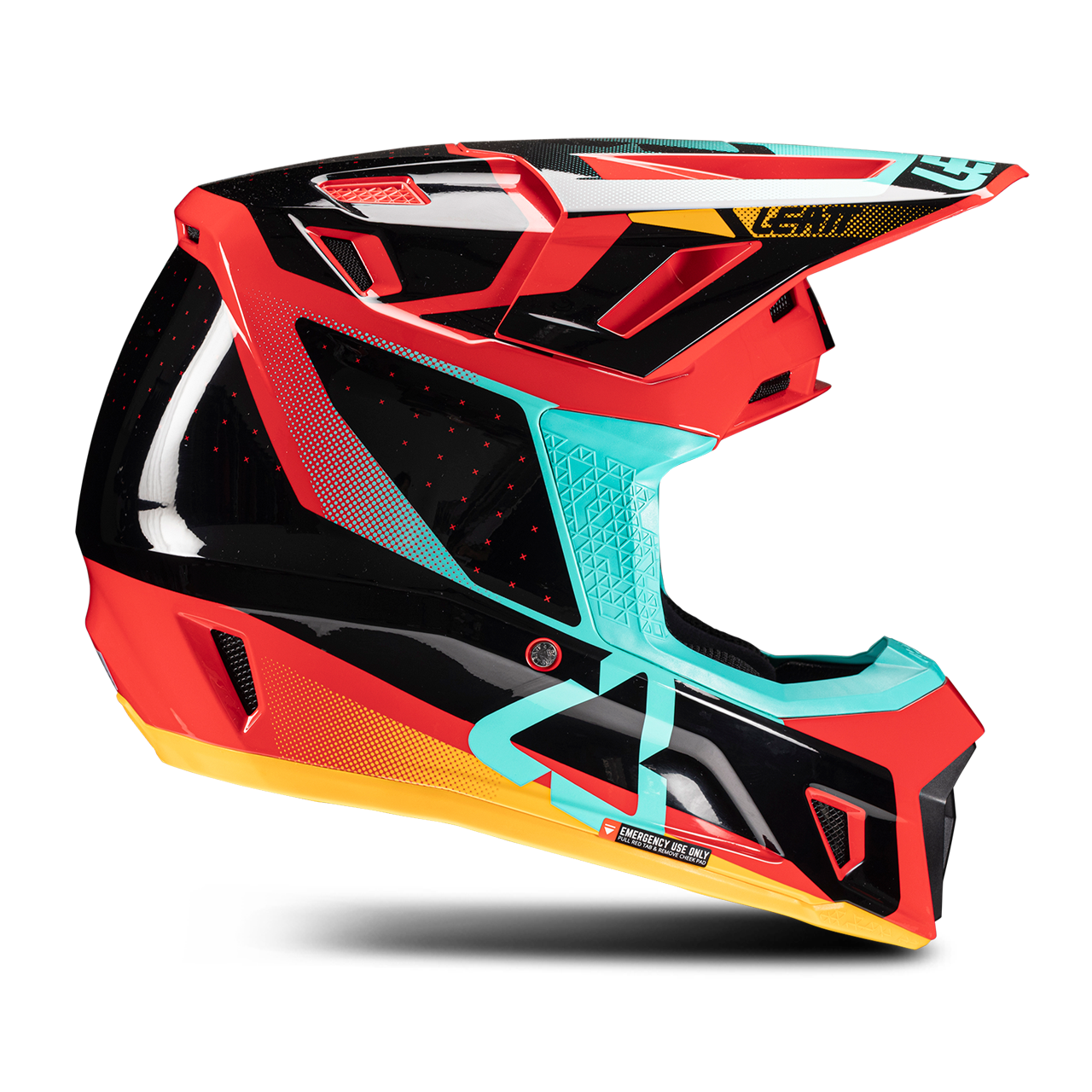 Leatt Moto 7.5 V25 MX Helmet Kit with Goggles