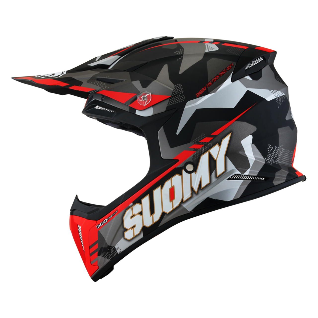 Casco de Cross Suomy X-Wing Camouflager