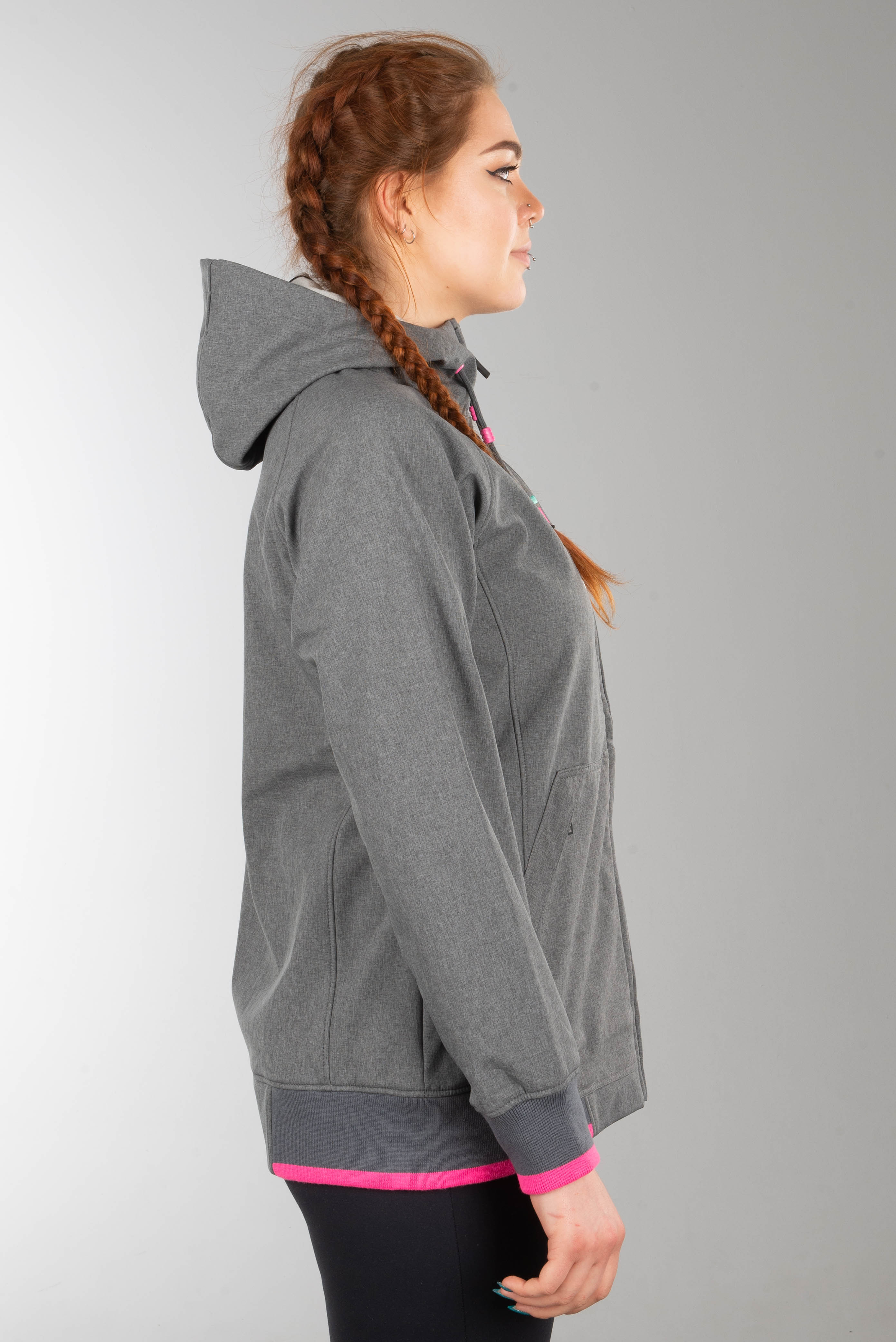 Softshell Jakke Dame FXR Iconic Grå Rosa Nå 12% Du sparer Softshell Jakke Dame FXR Iconic Grå Rosa Nå 12% Du sparer