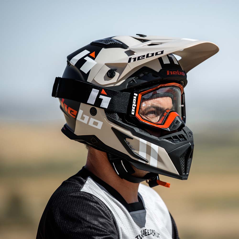 Casco de Cross Hebo Heritage