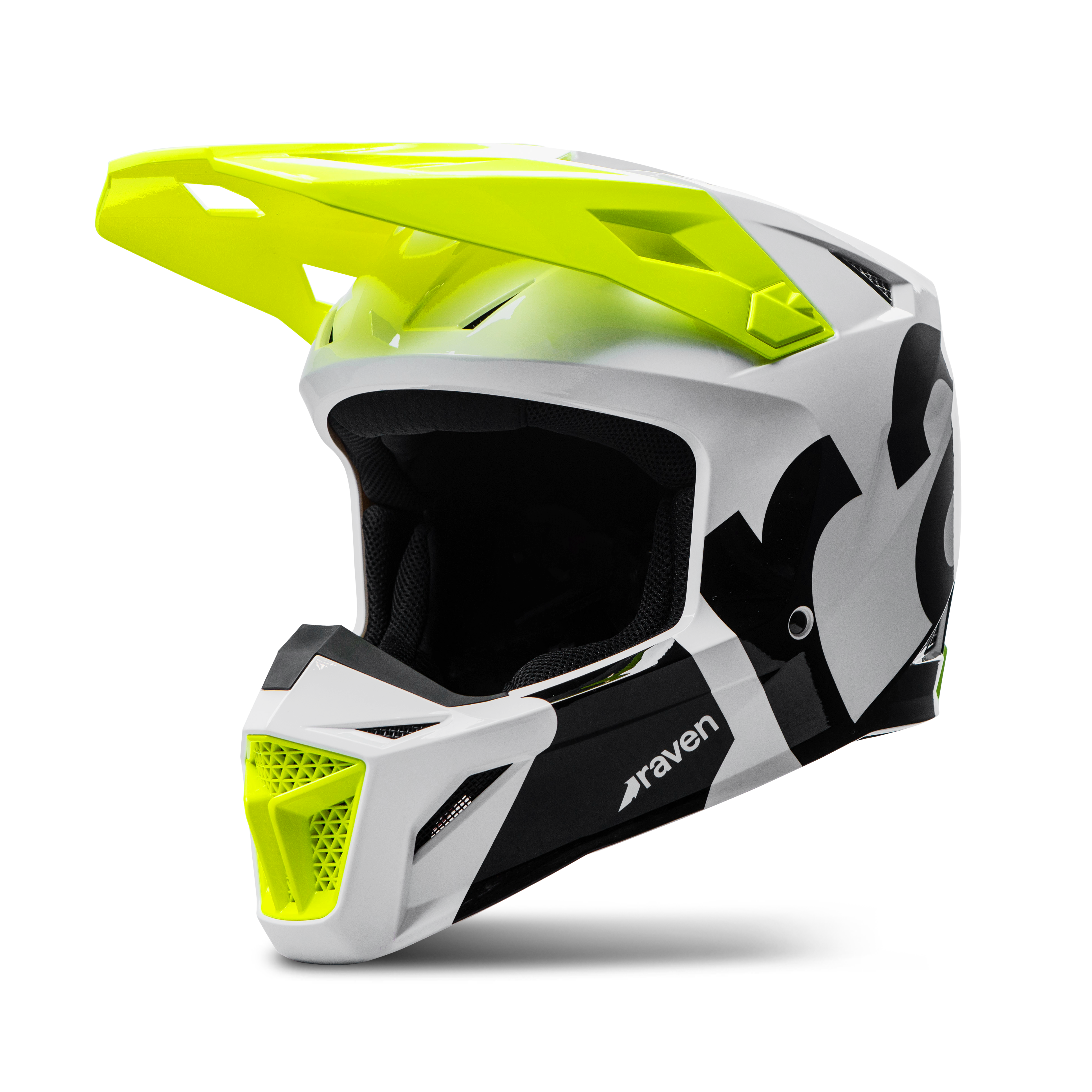 Casco de MX Raven Onyx