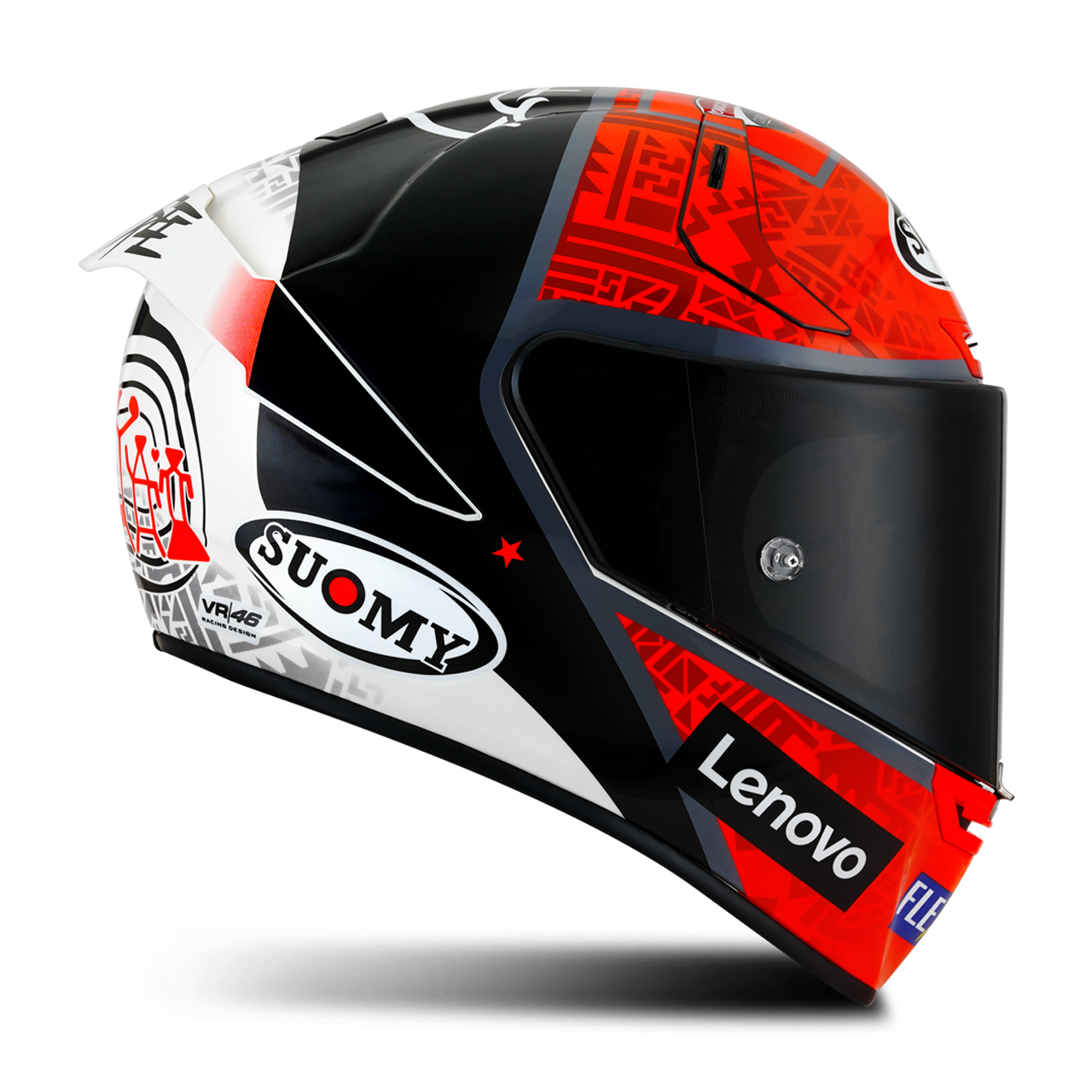 Casco Integral Suomy SR-GP Bagnaia Replica 2022 con Sponsor E06