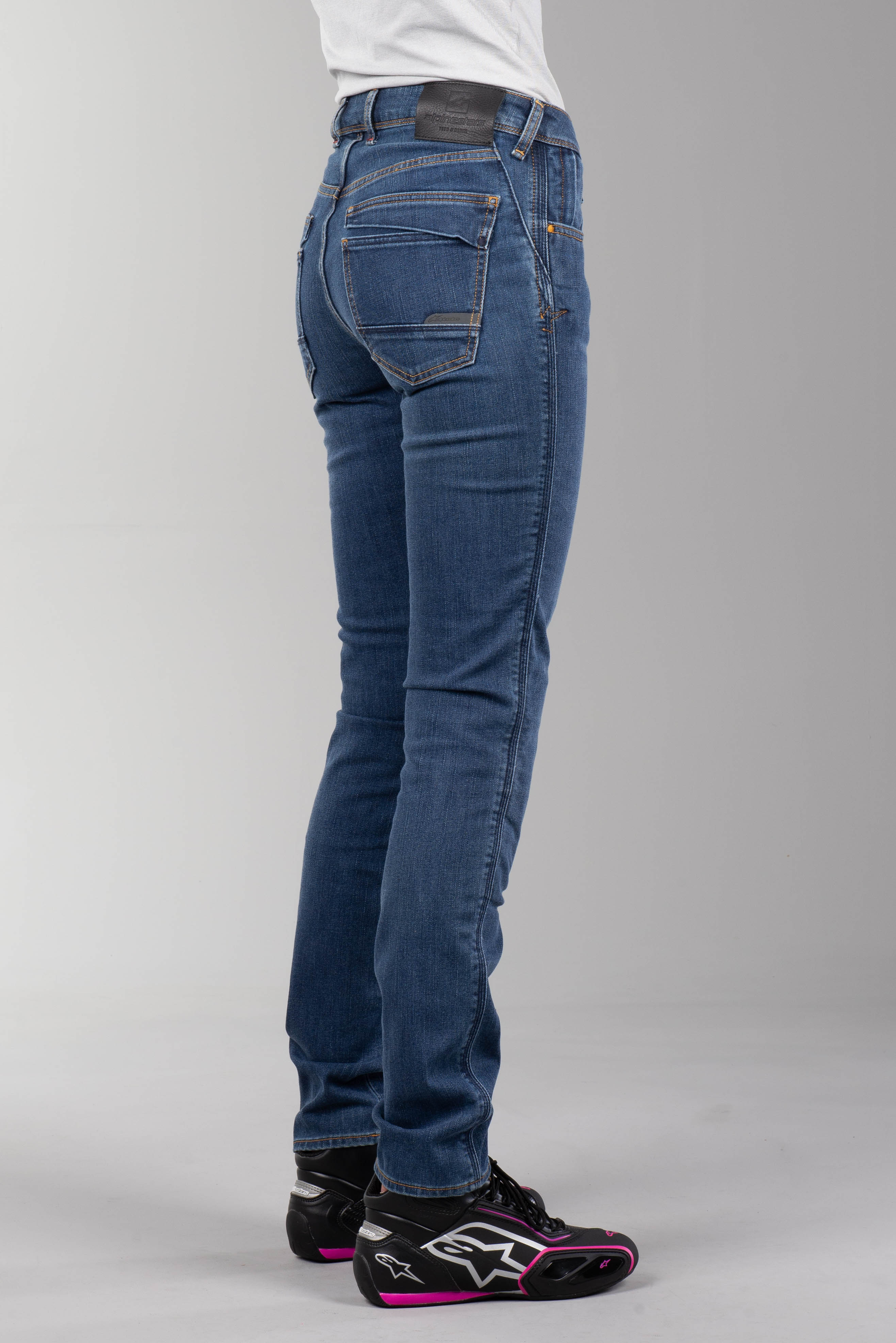 Vaqueros de Moto Alpinestars Stella Angeles Mujer