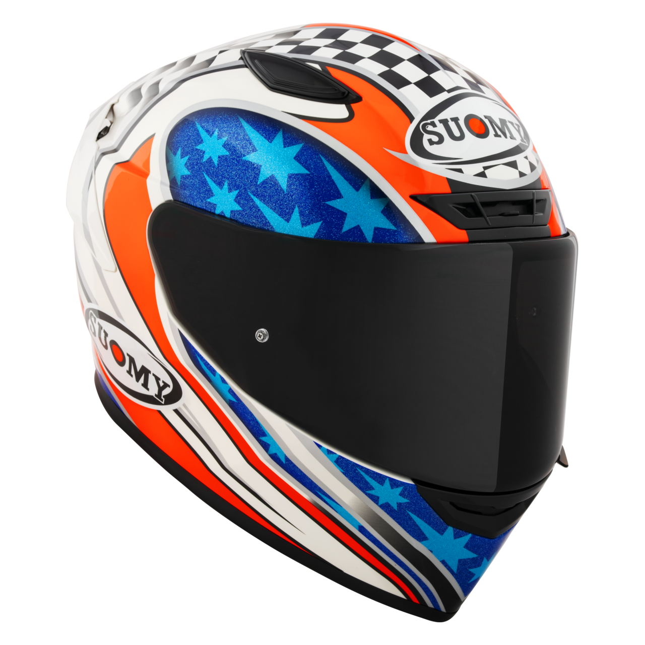 Suomy Track-1 Full Face Helmet Troy Bayliss Replica 2002