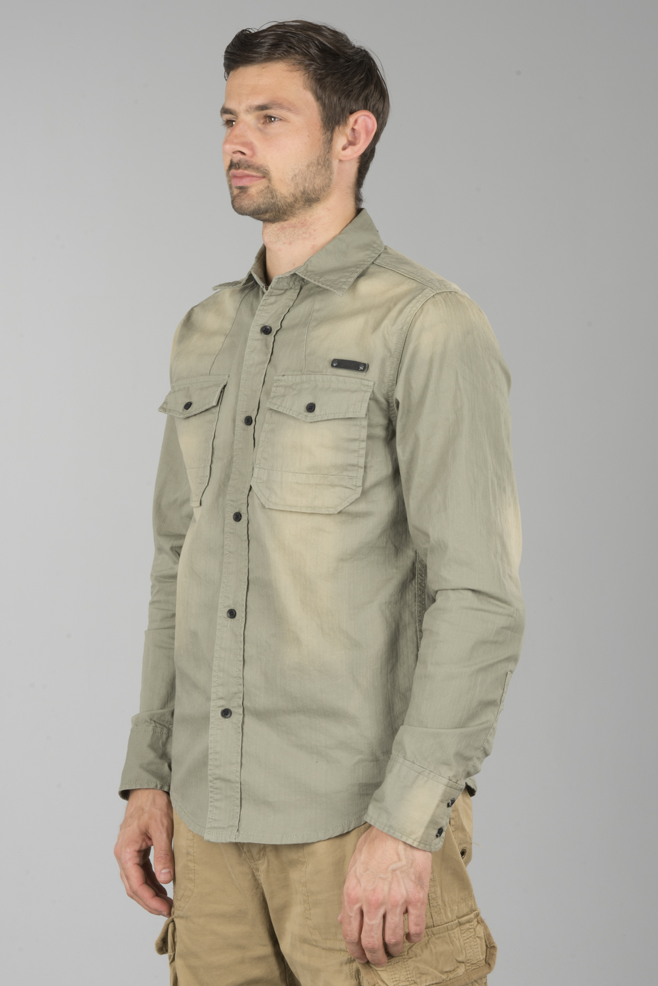 Overhemd Denim Brandit Hardee