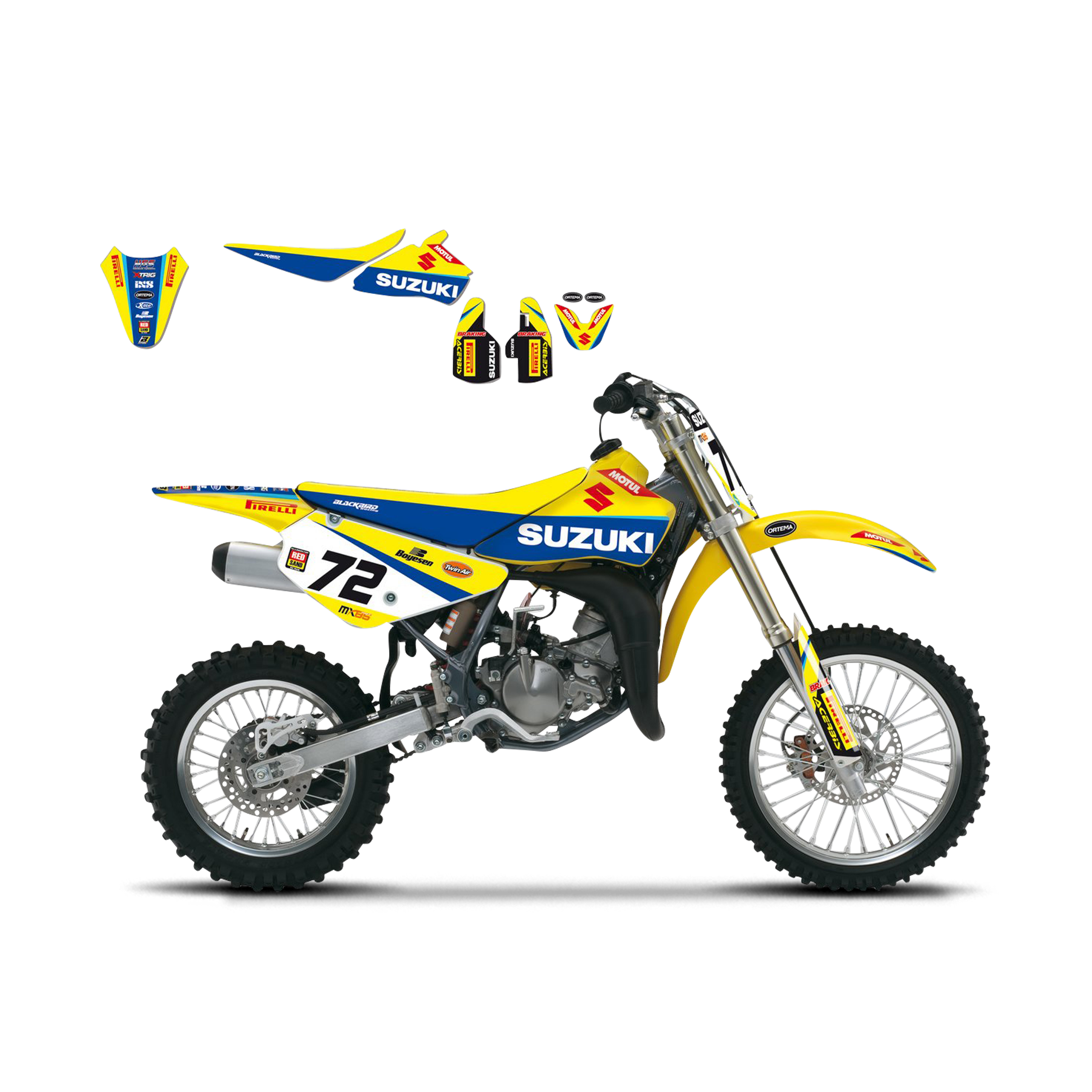 Blackbird Replica World MXGP 2017 Decal Set