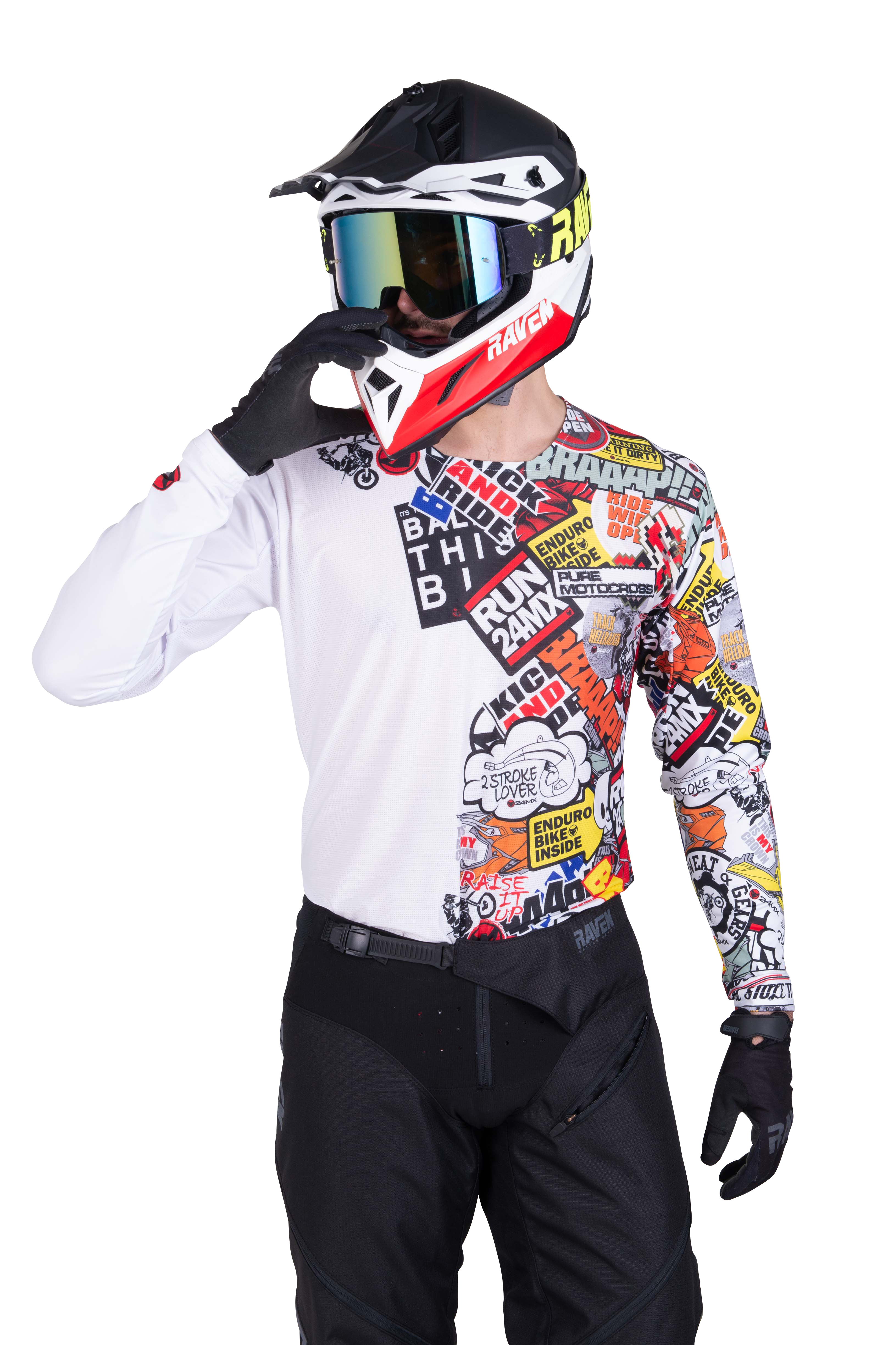 24MX STICKERBOMB MX Jersey