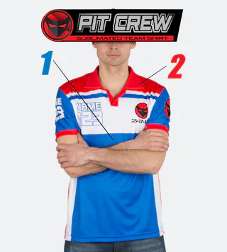Polotrøje Personlig 24MX PIT CREW