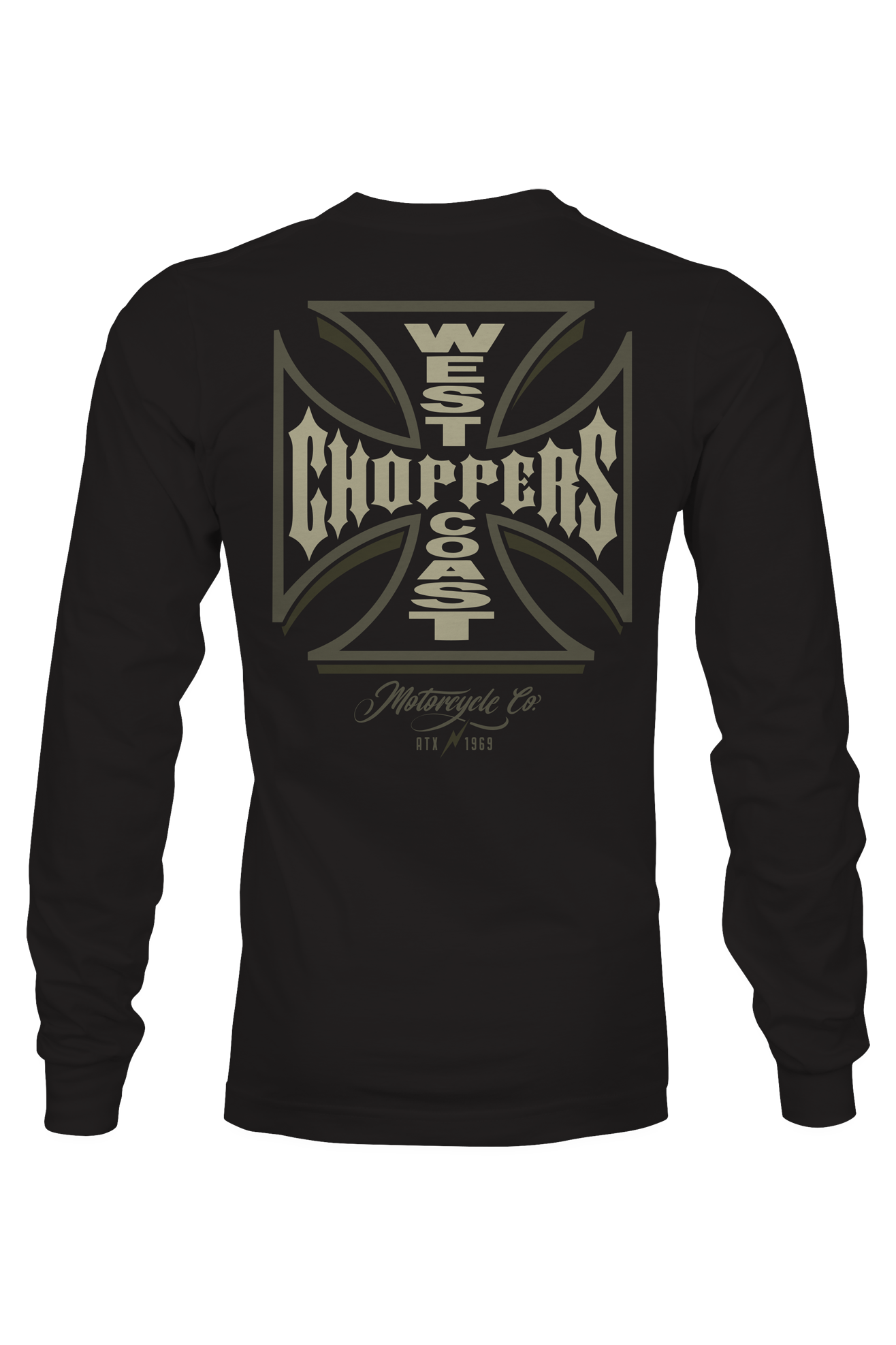 Felpa Manica Lunga West Coast Choppers Gangscript