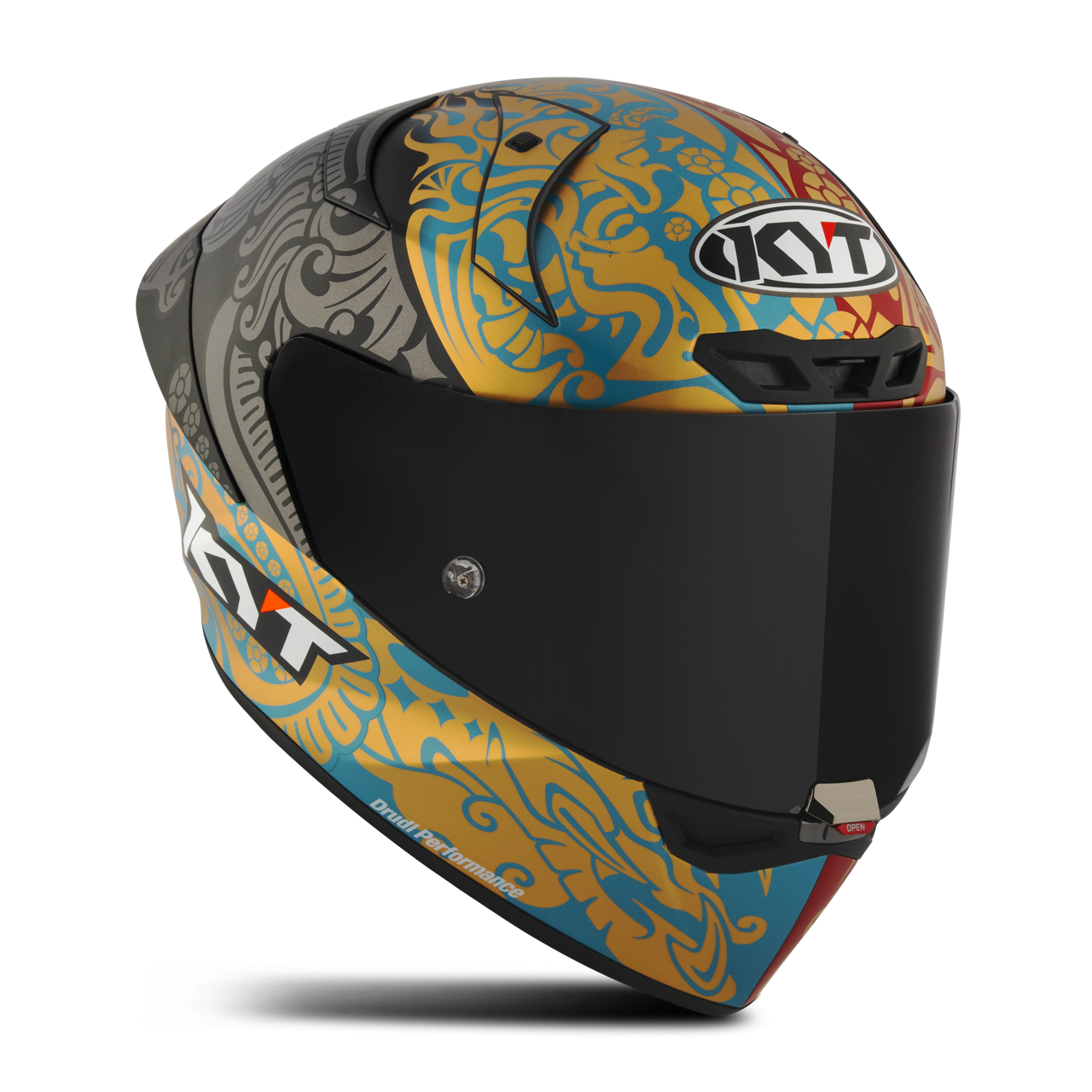 KYT KX-1 Race GP Full Face Helmet Bastianini IDN REP.23