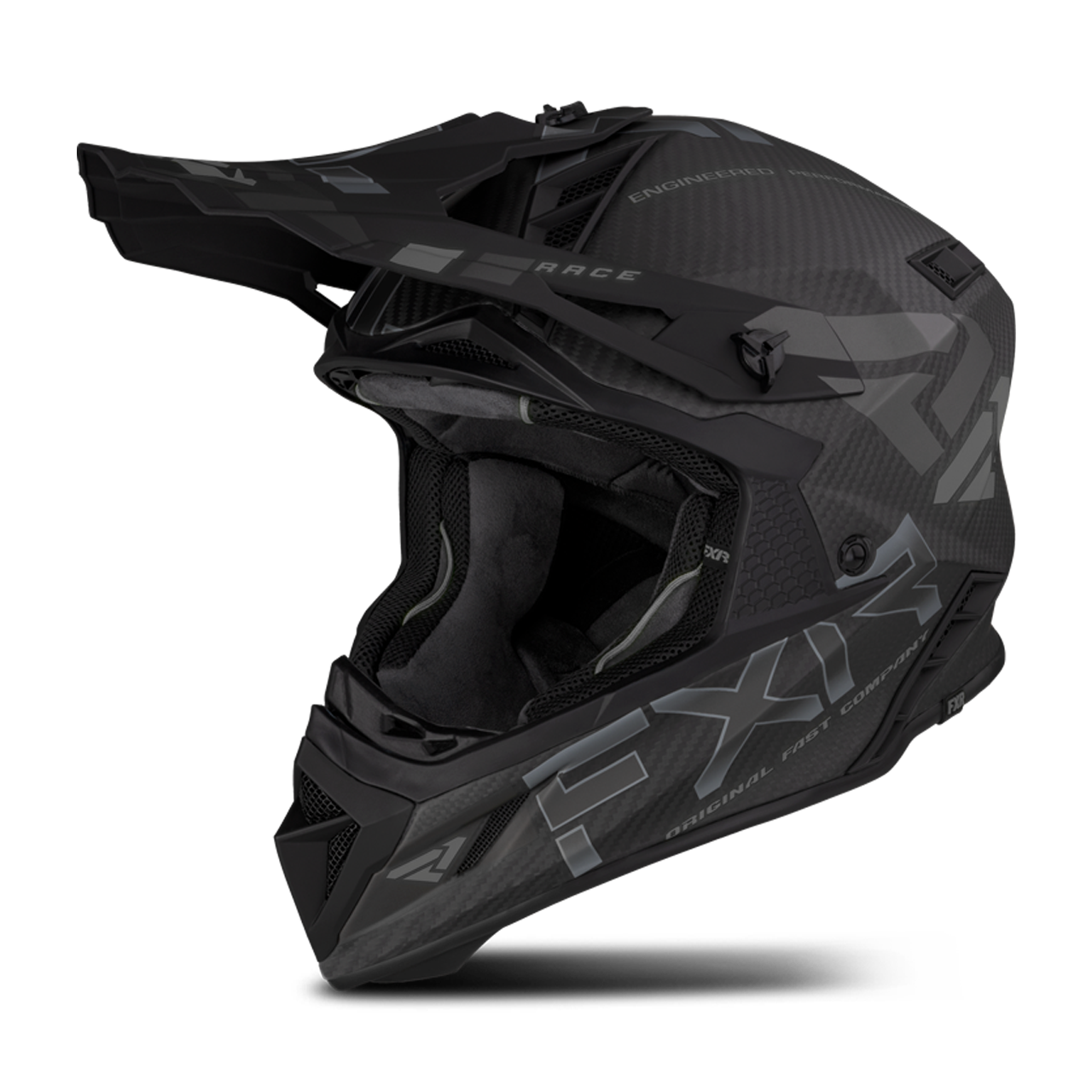 Crosshelm FXR Helium Koolstofvezel