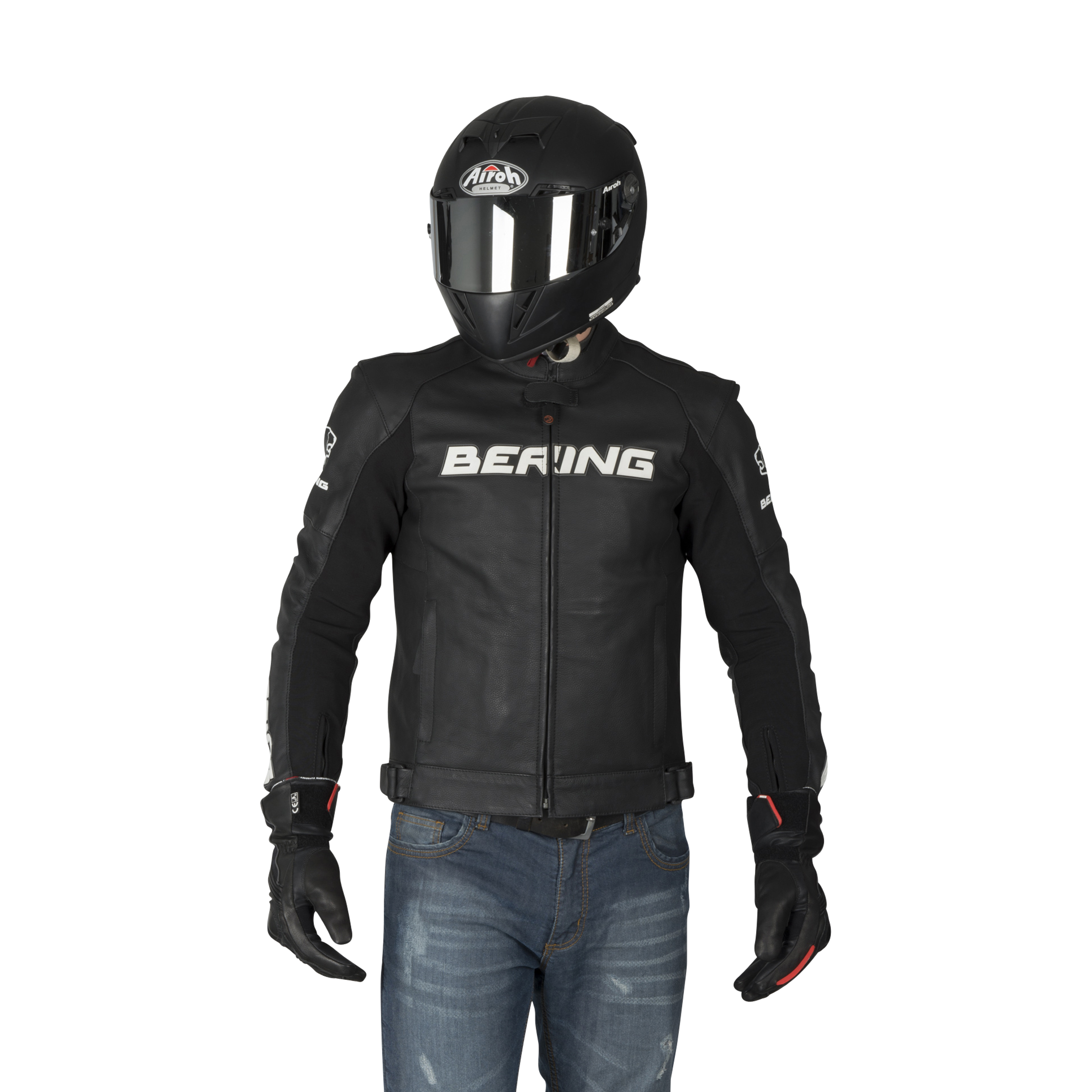 bering leather motorcycle jacket