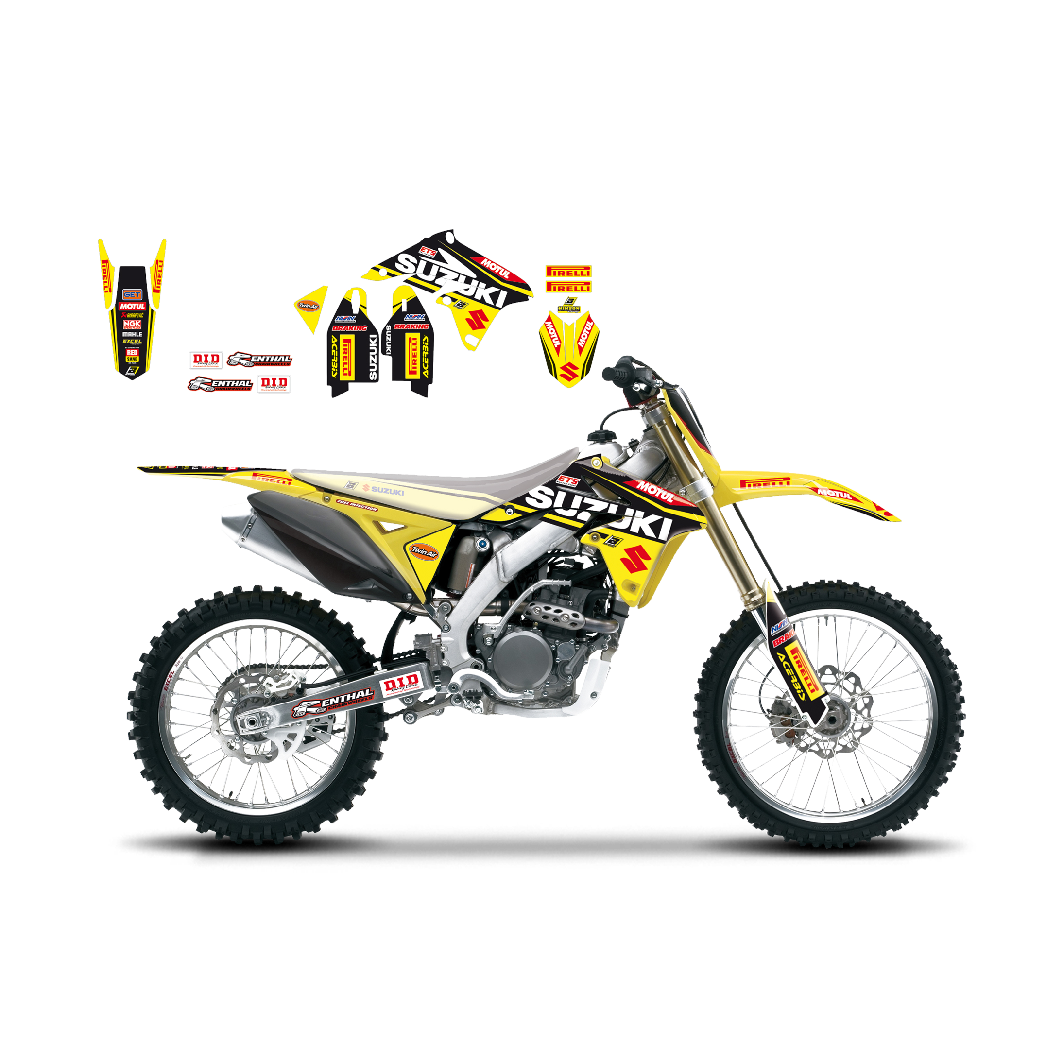 Blackbird Replica Decal Kit Rockstar World MXGP 2016