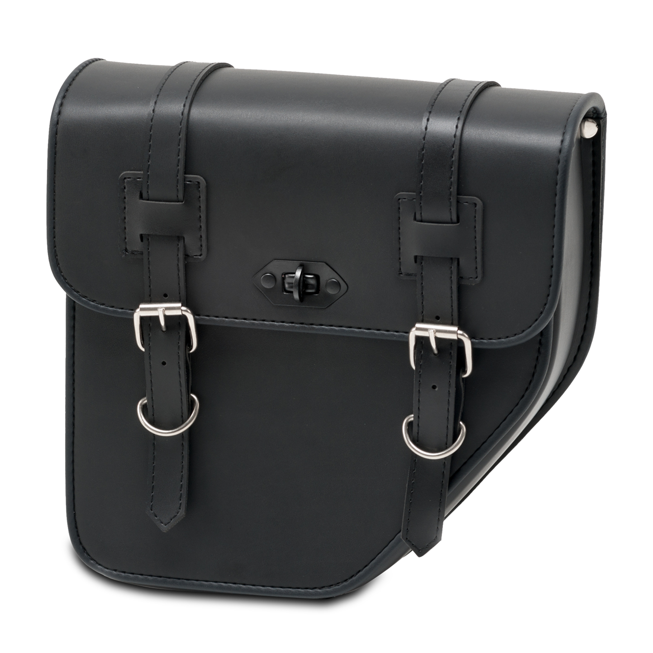 CustomAcces Ibiza (With Metallic Plate) Right Saddle Bag Black