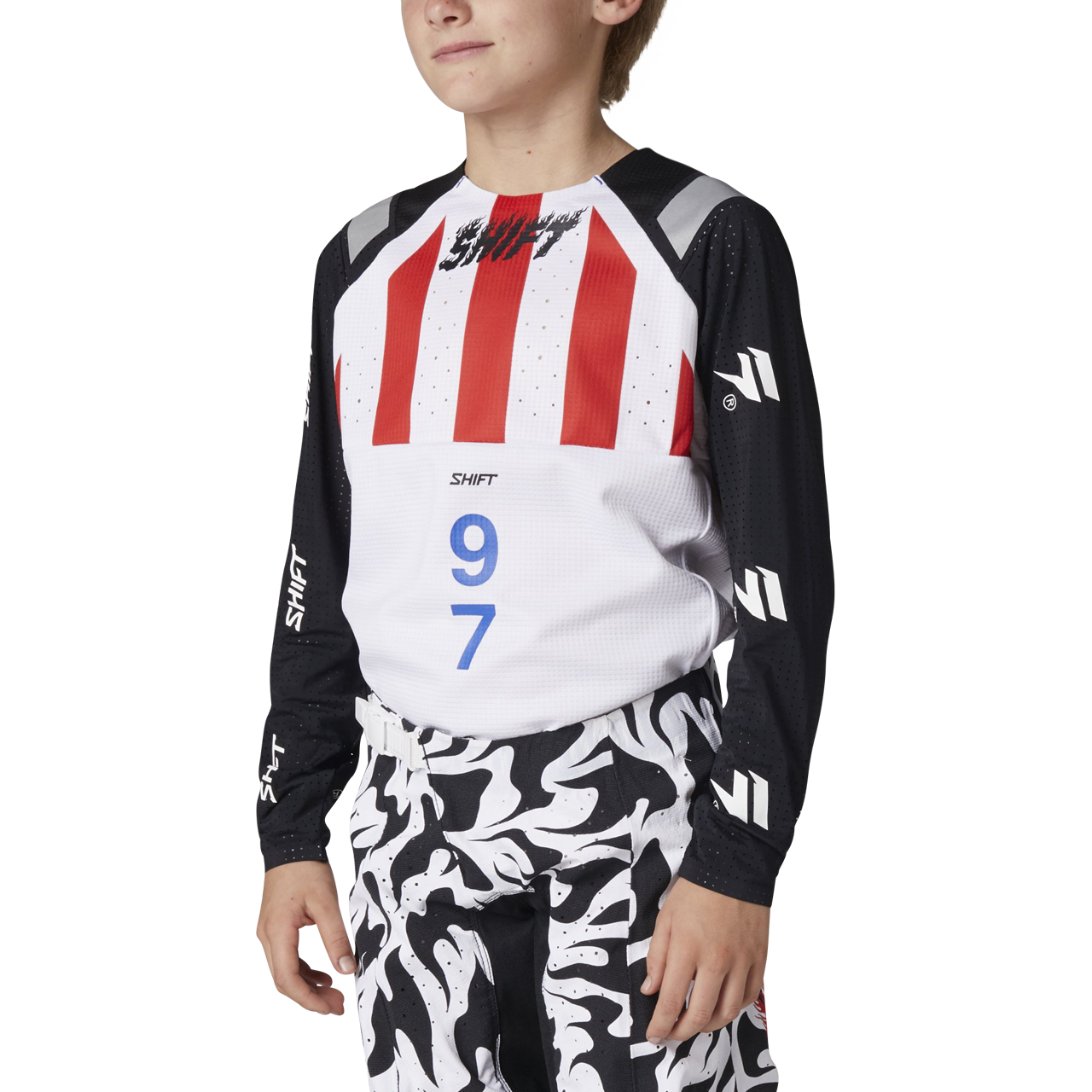Camiseta de Cross Shift 3lue Label Flame Niño