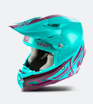 FLY Racing F2 Shield MX Helmet