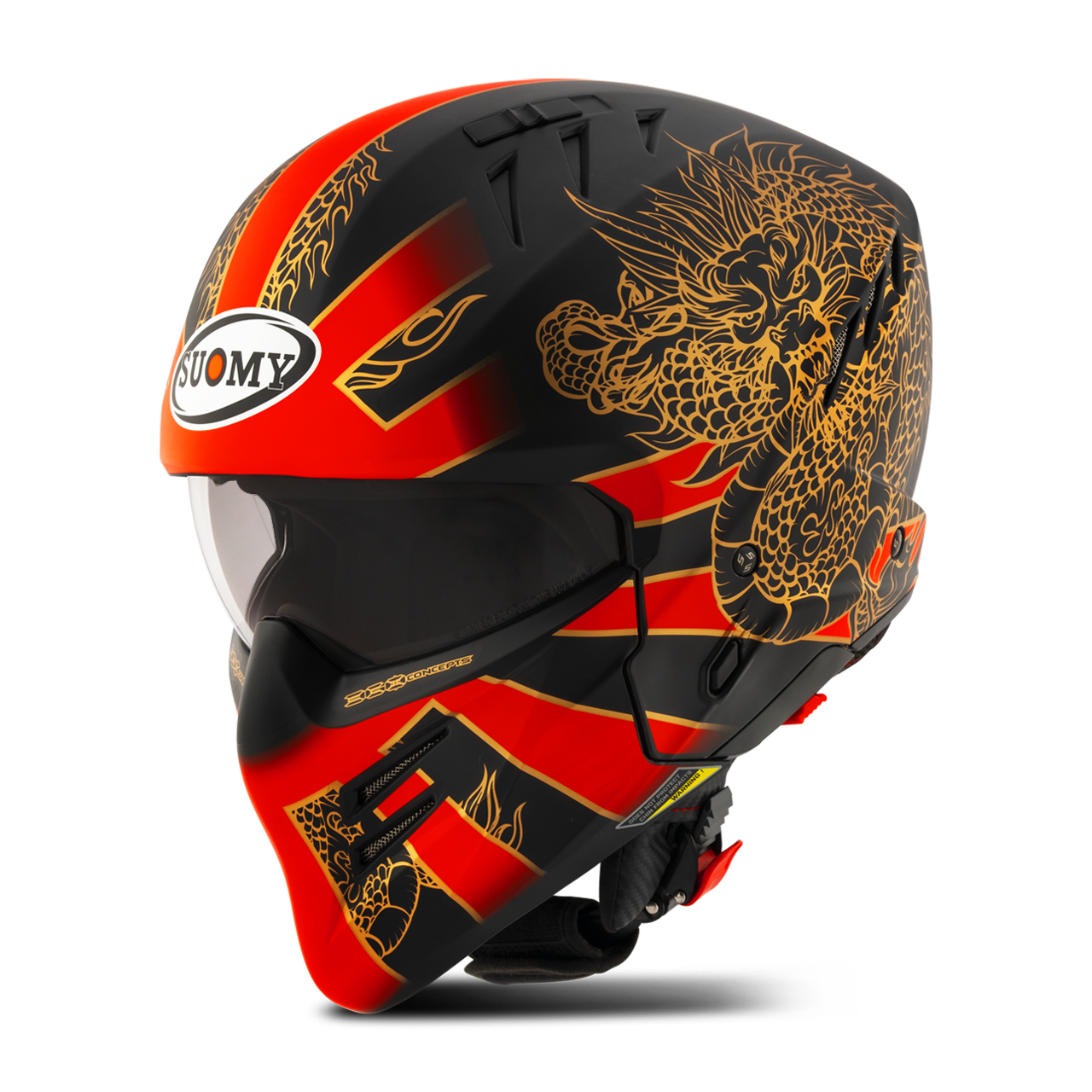 Suomy Armor Full Face Helmet Dragon 24mx