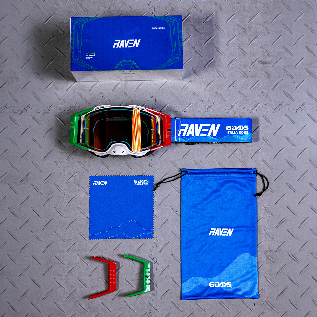 Raven Rysen MX Goggles Six Days Edition | 24MX
