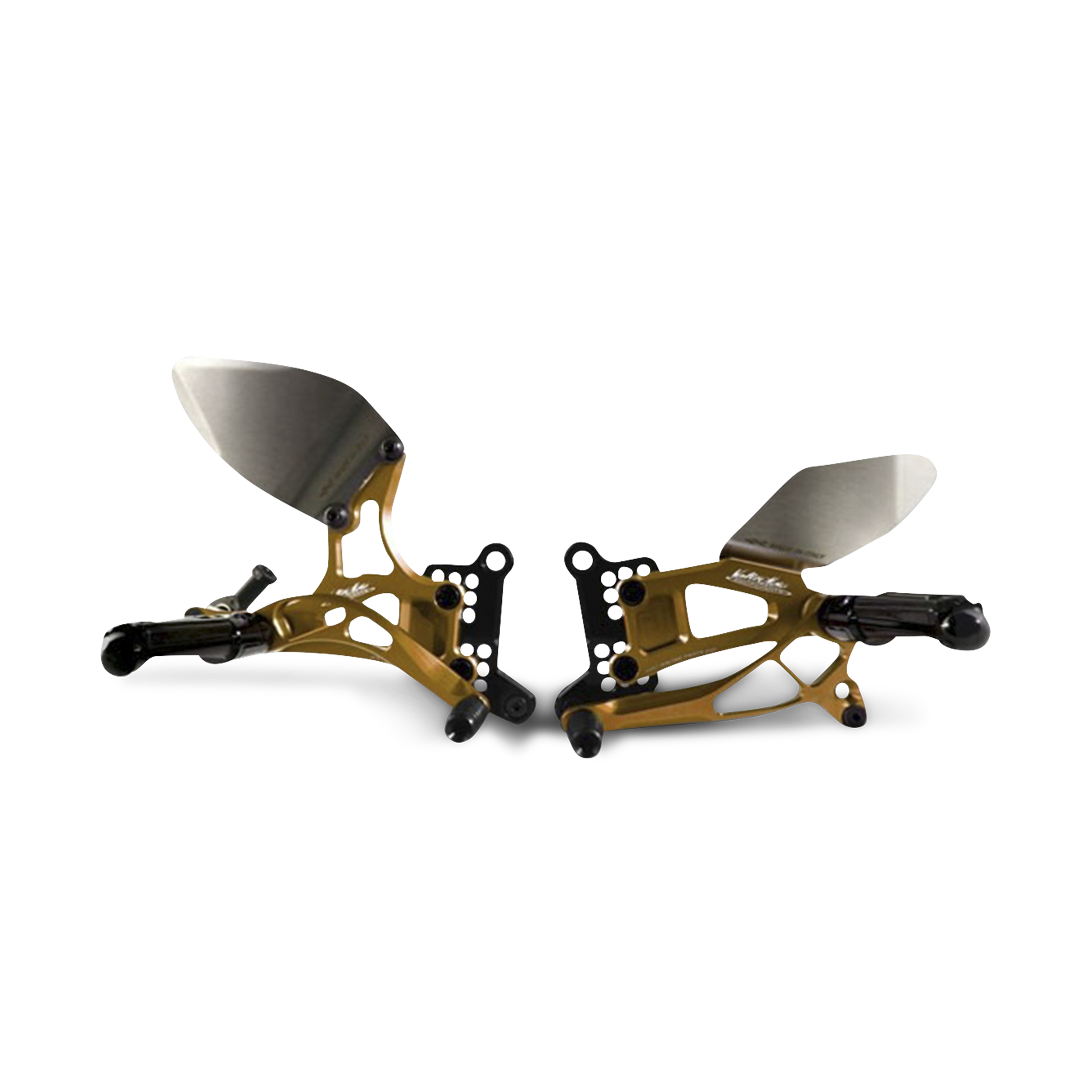 Valter Moto Type 2.5 Verstelbare Voetsteunen Goud