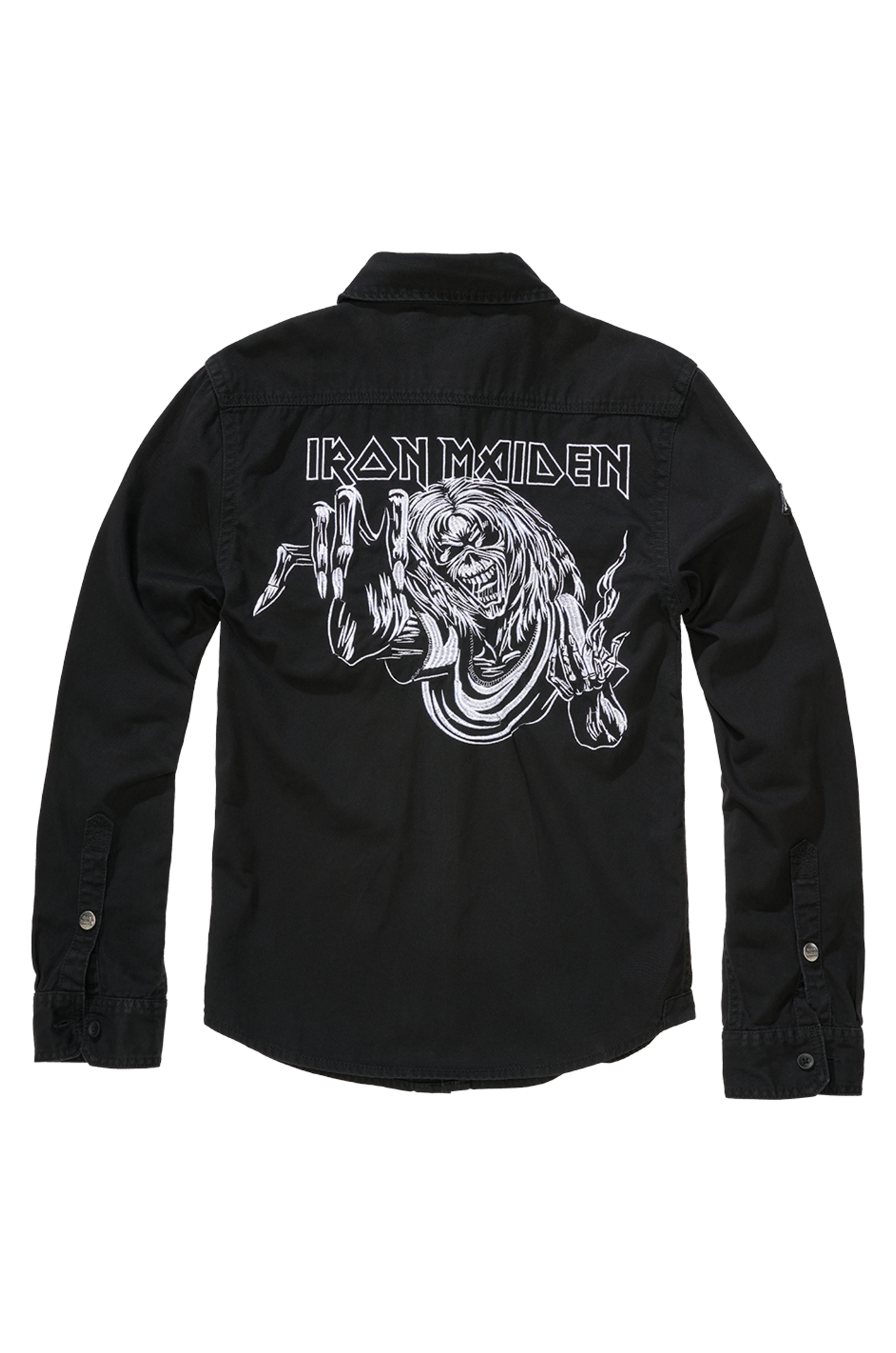 Shirt met Lange Mouwen Brandit Iron Maiden Vintage Eddy