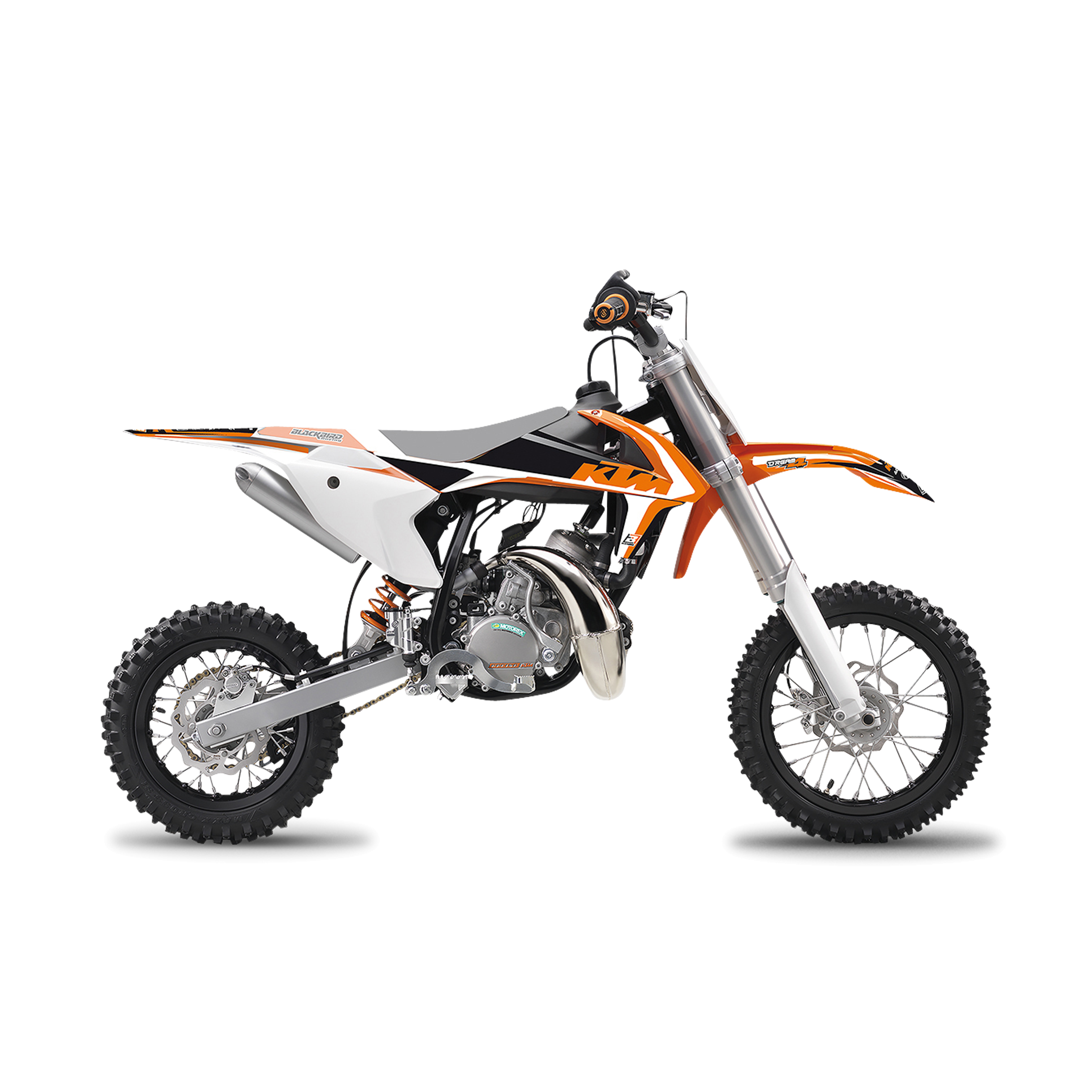 Blackbird Dream 4 Decal Kit Orange-Black-White