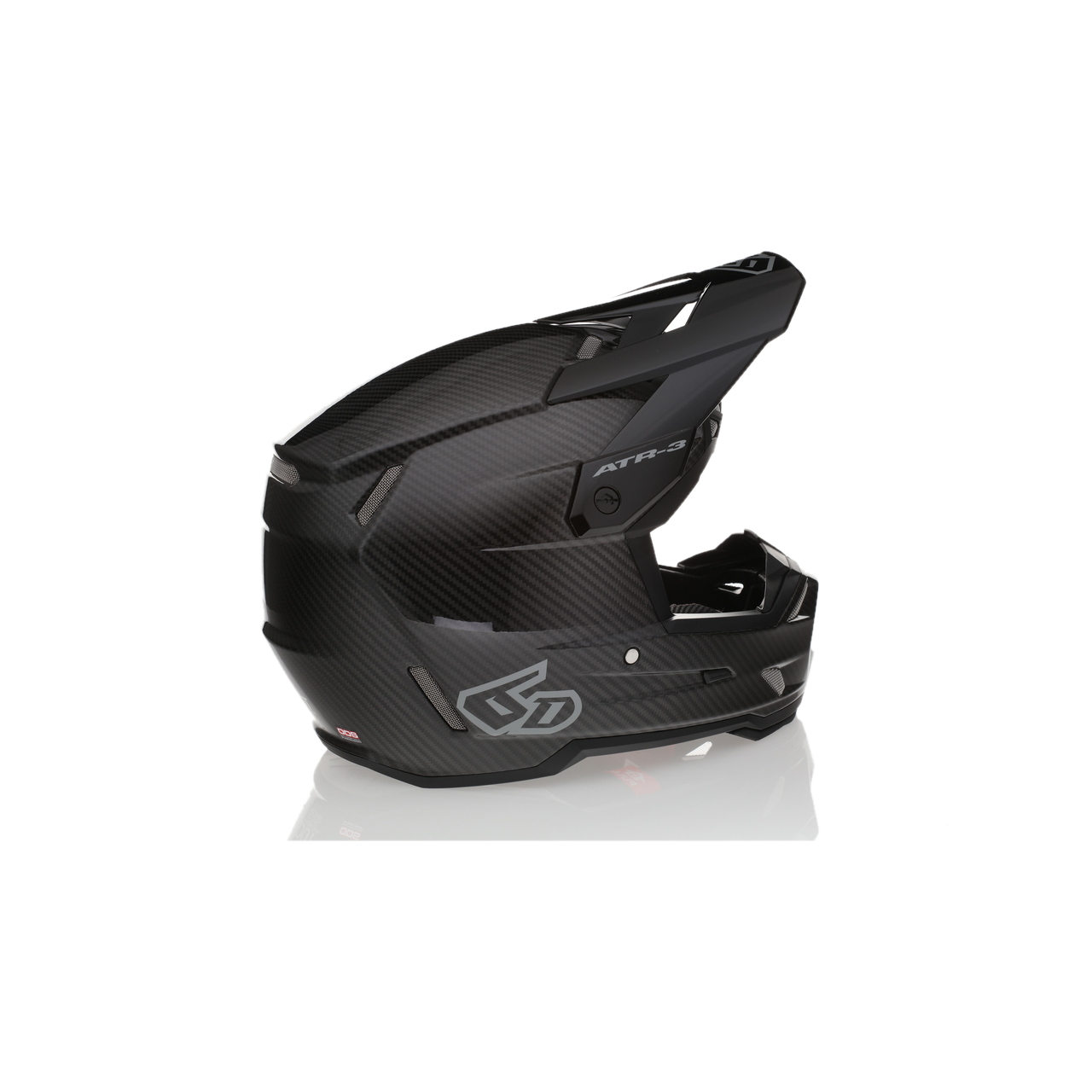 Casco MX 6D ATR-3 Solid FIM