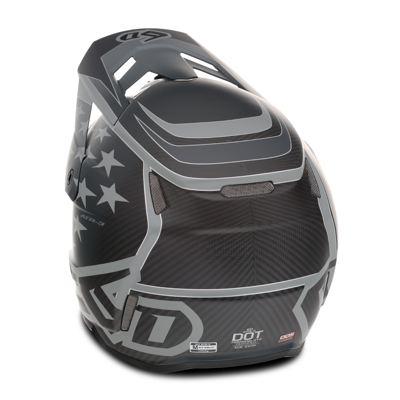 Casco de Cross 6D ATR-3 Patriot