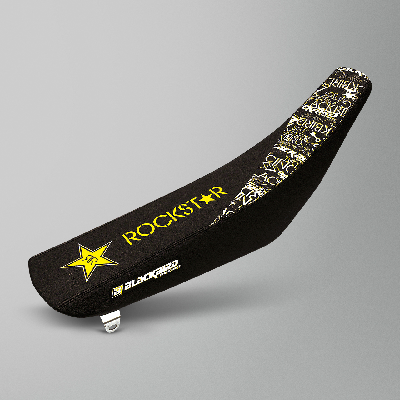 Blackbird Rockstar Energy Complete Decal Kit with Seat Cover Green-Black-Yellow