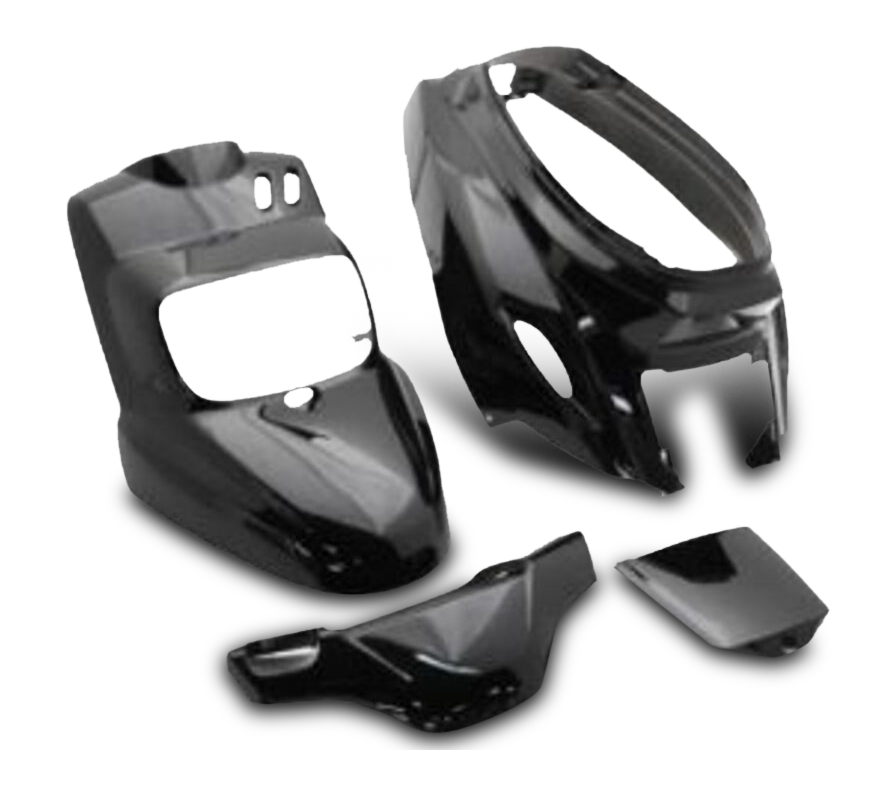 Kit Plastique V-Parts Noir 4 Pièces