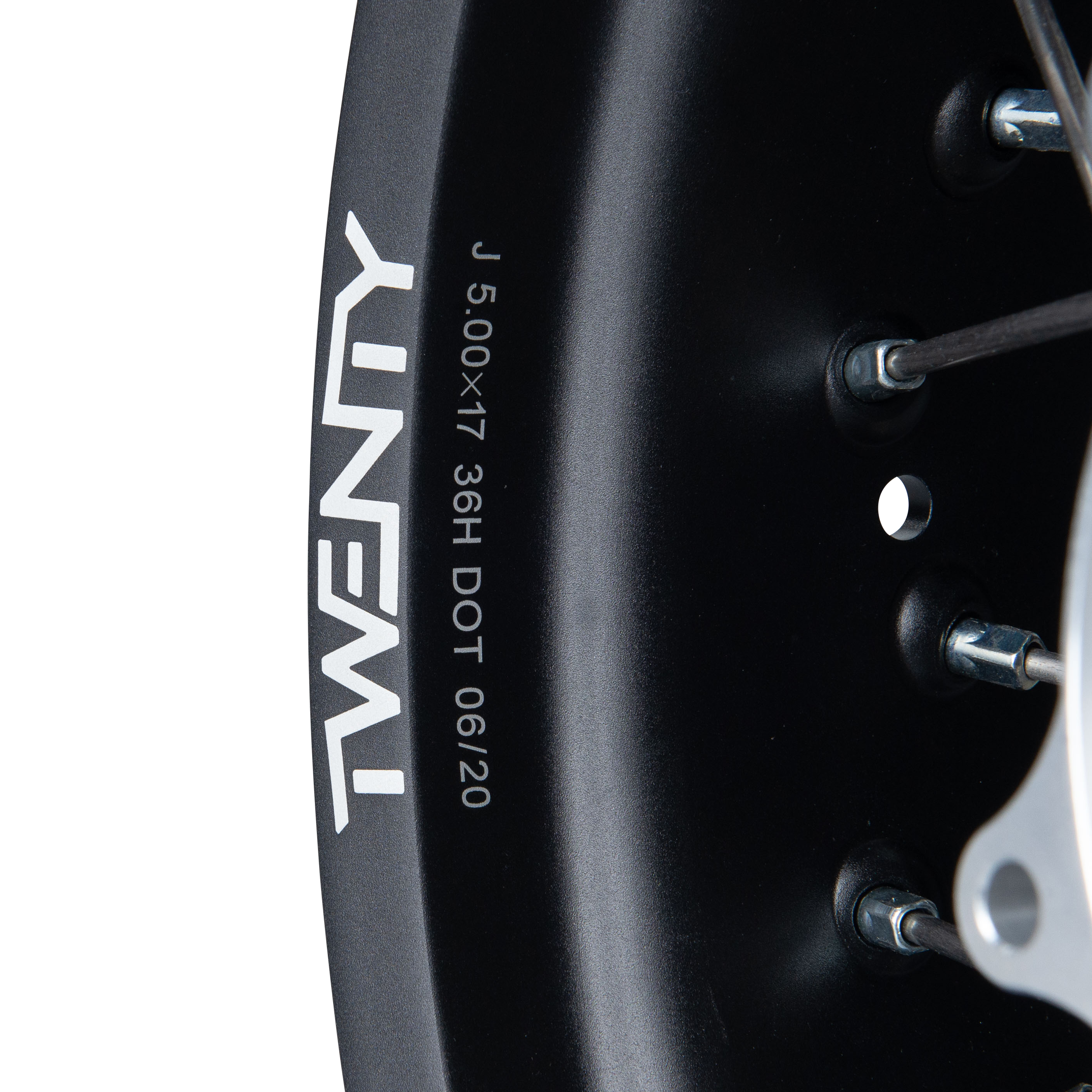 Twenty Supermotard Rear Wheel Black-Silver 17"