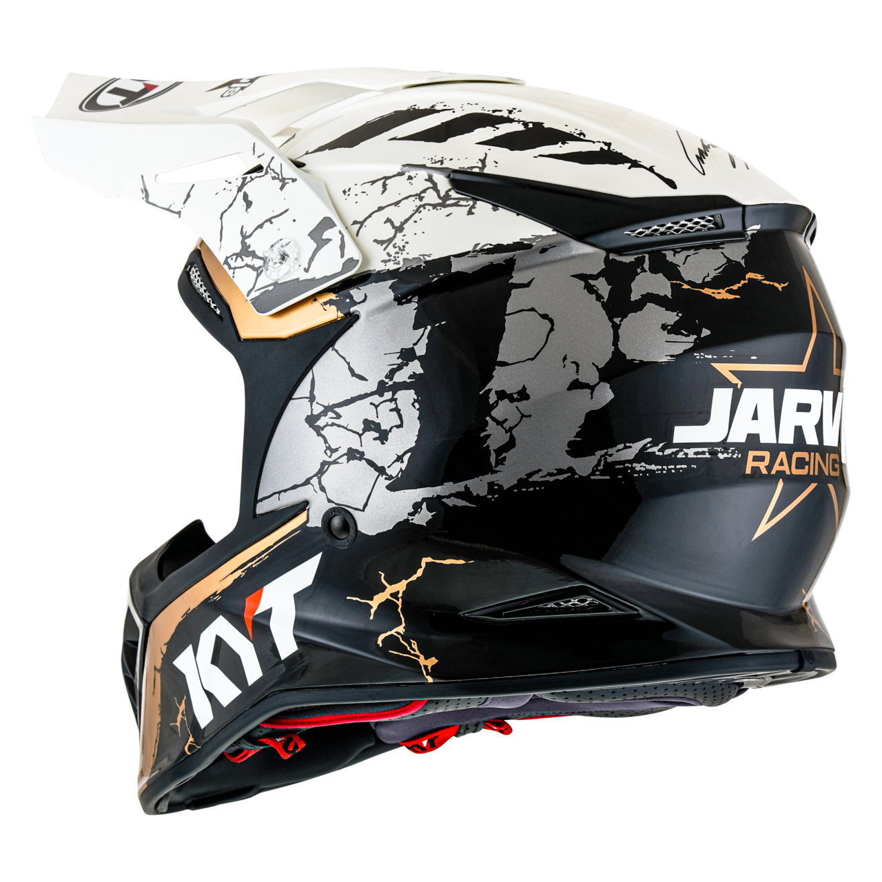 KYT Skyhawk MX Helmet Jarvis Signature Edition