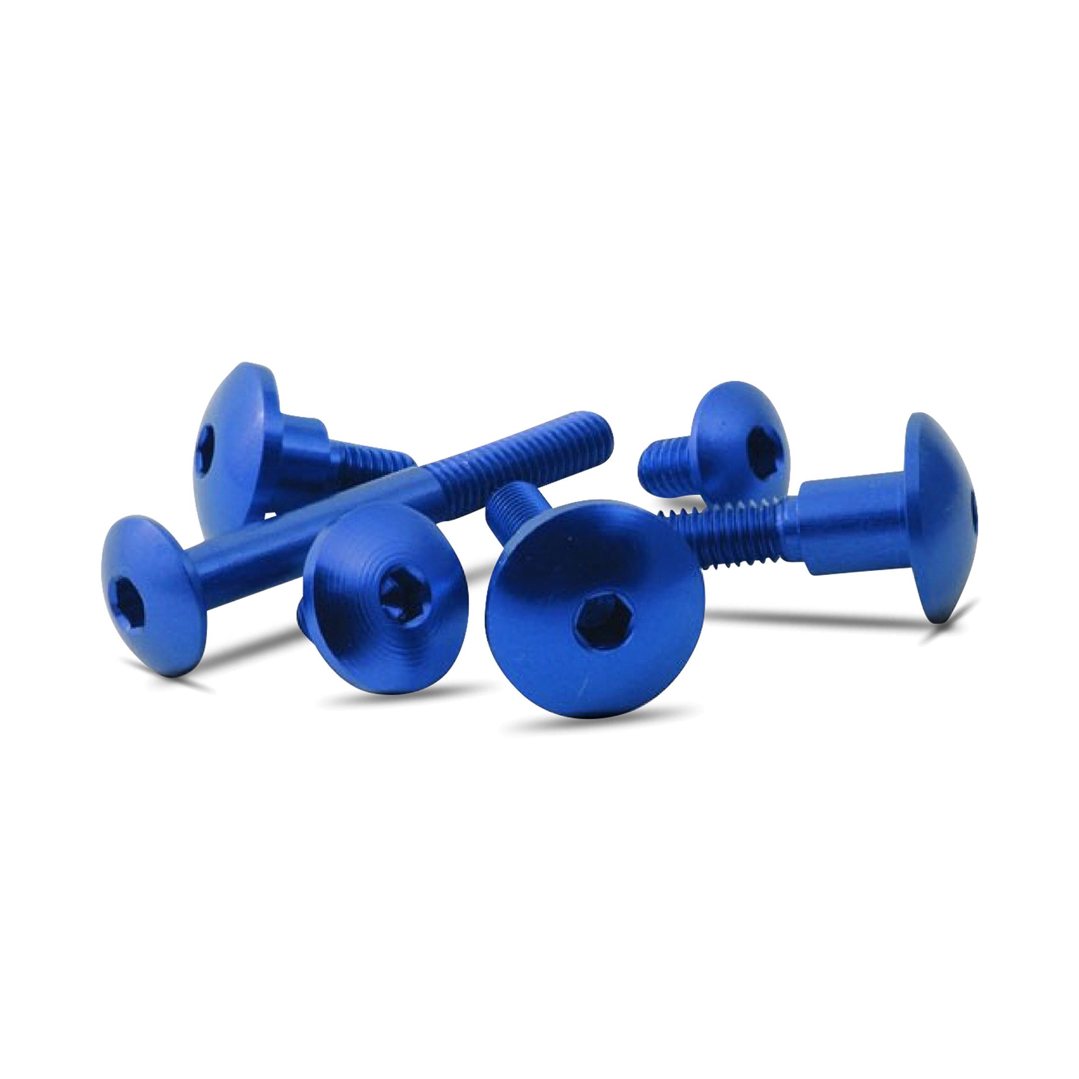 Tornillos con Cabeza Hexagonal Valter Moto R5 M6 Azules