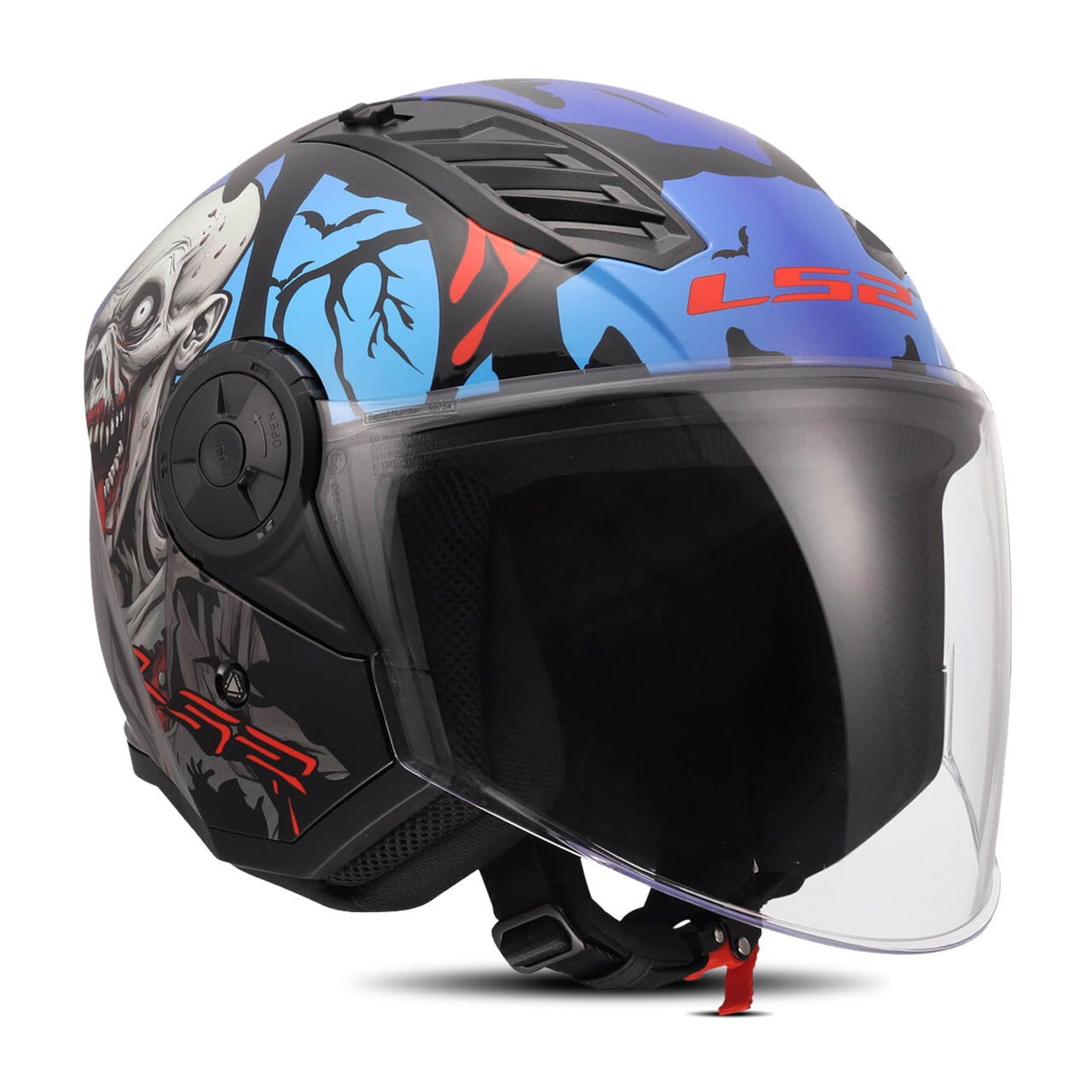 Casco Abierto LS2 OF616 Airflow II Zombie II