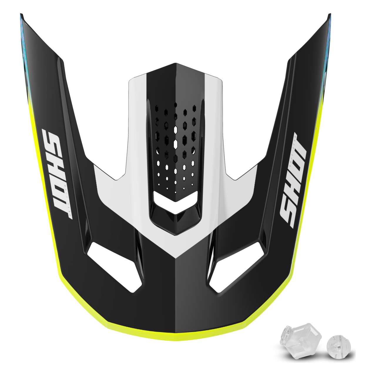 Shot Race Gear Speed Hybrid Helmet Peak