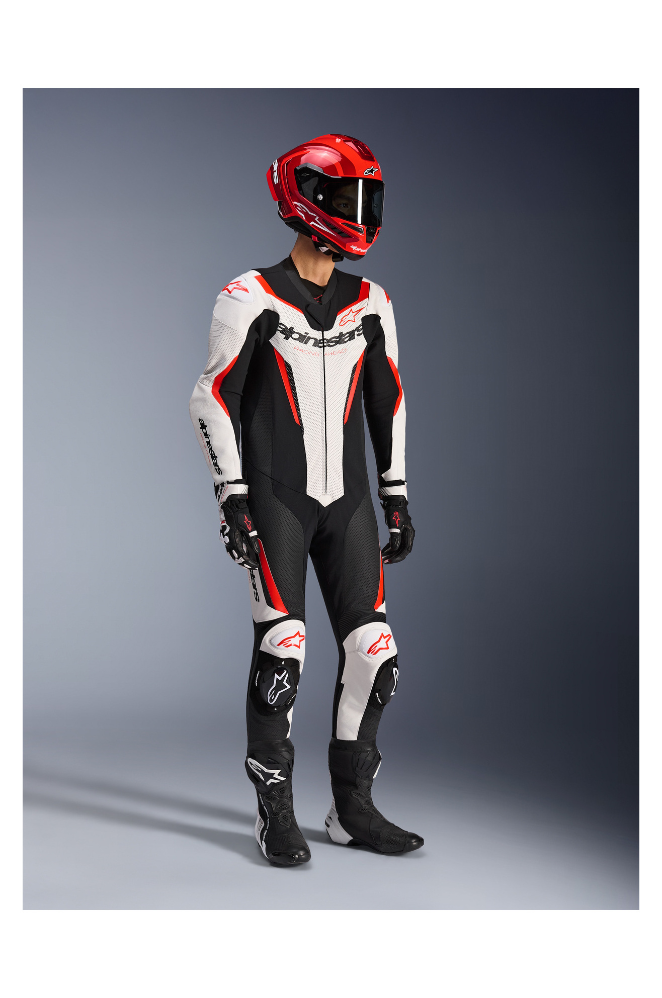 Traje De Cuero Para Moto Alpinestars GP Force V2 1Pc