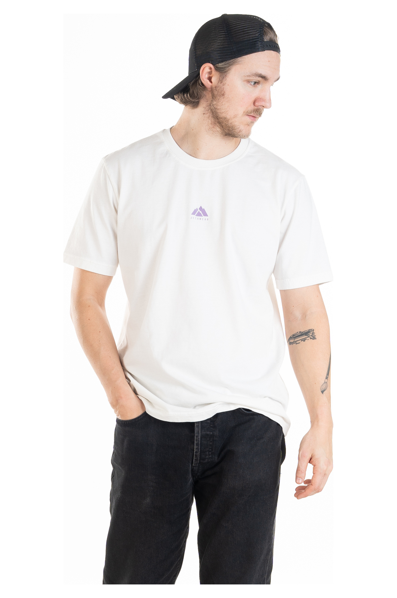 T-shirt JETHWEAR Mountains Zonsondergang