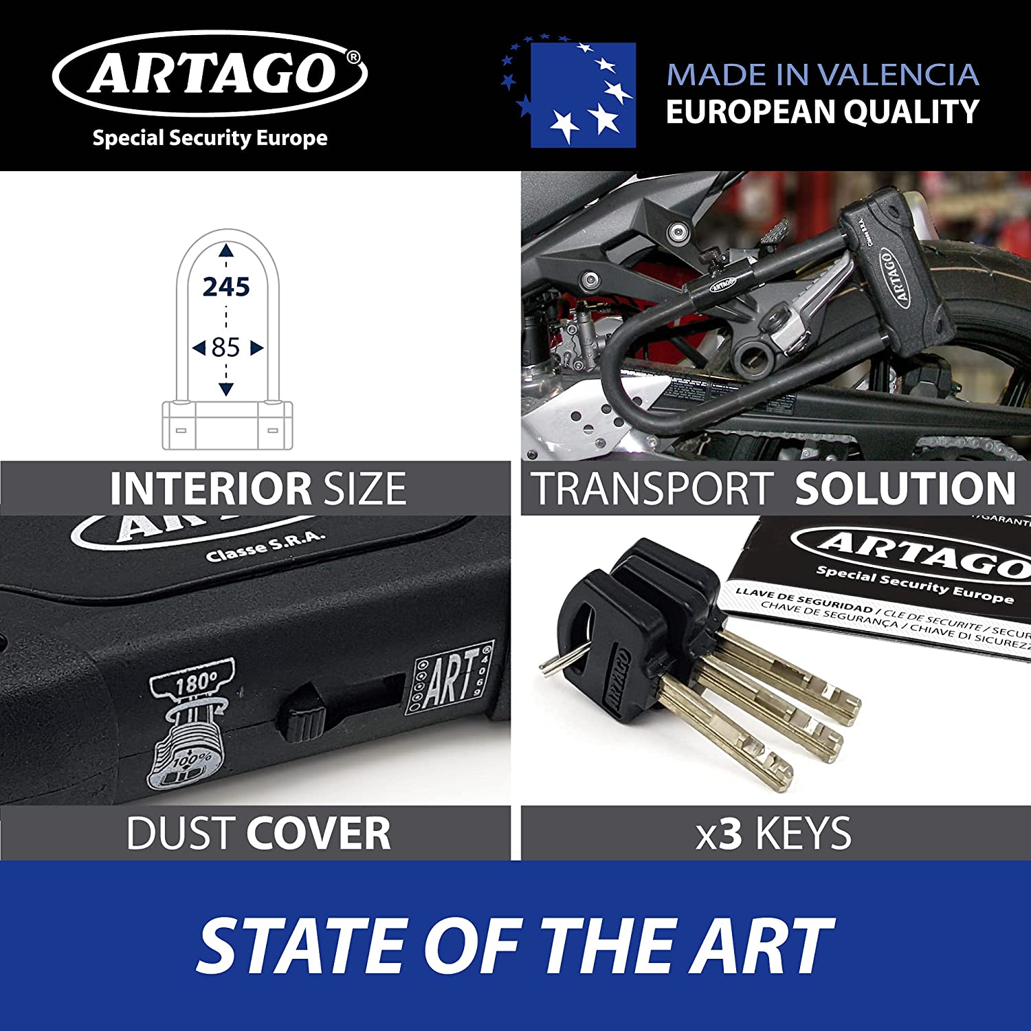 ARTAGO RT270 U-lock