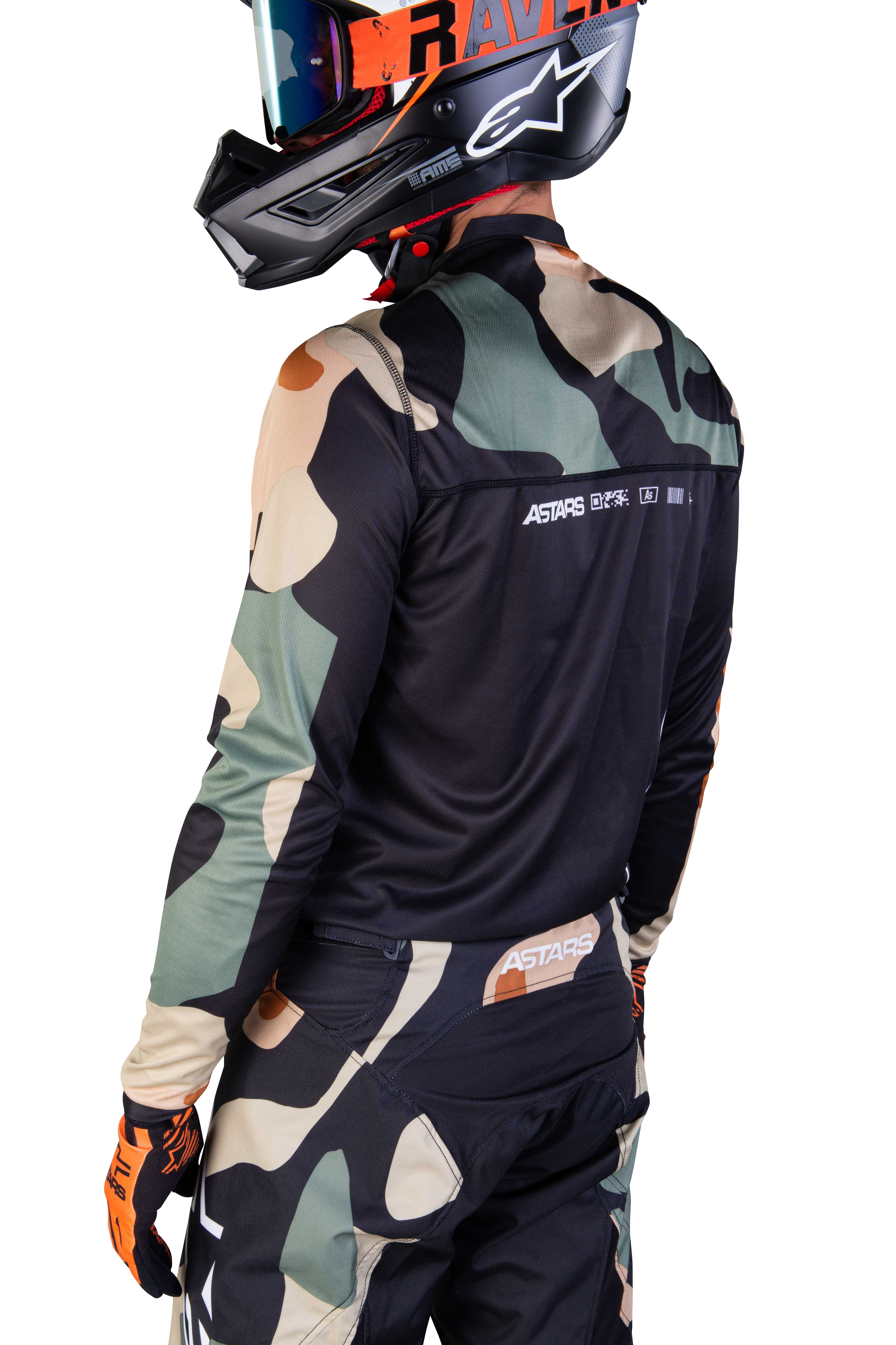 Camiseta de Cross Alpinestars Racer Tactical Desert