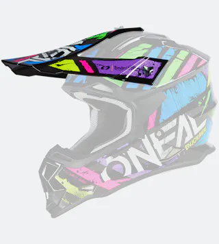 Pala de Capacete MX O'Neal 2SRS Glitch