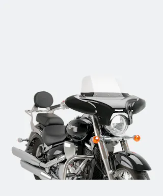 CustomAcces Batwing Windscreen Smoke
