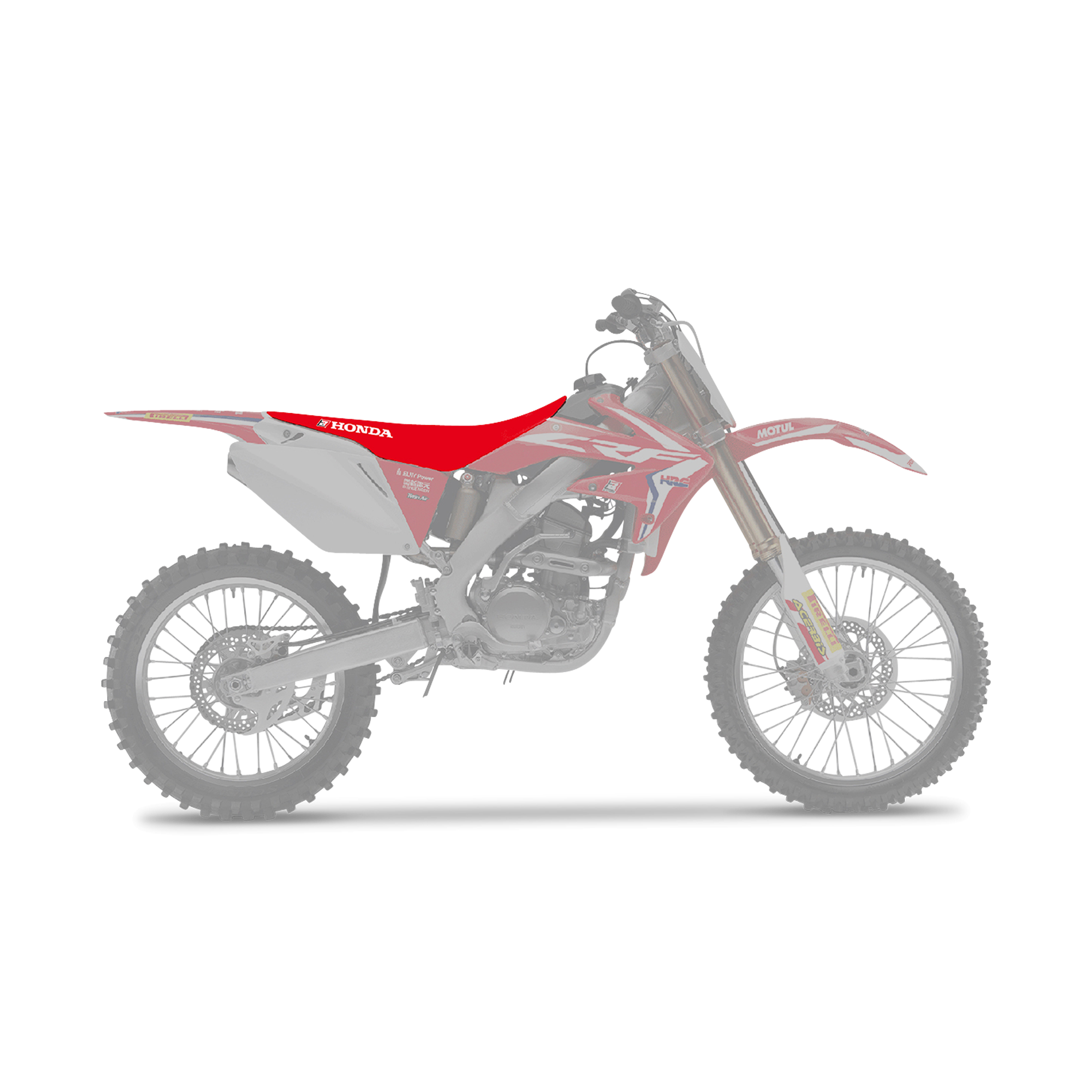 Housse de Selle Blackbird Replica Team HRC 2017